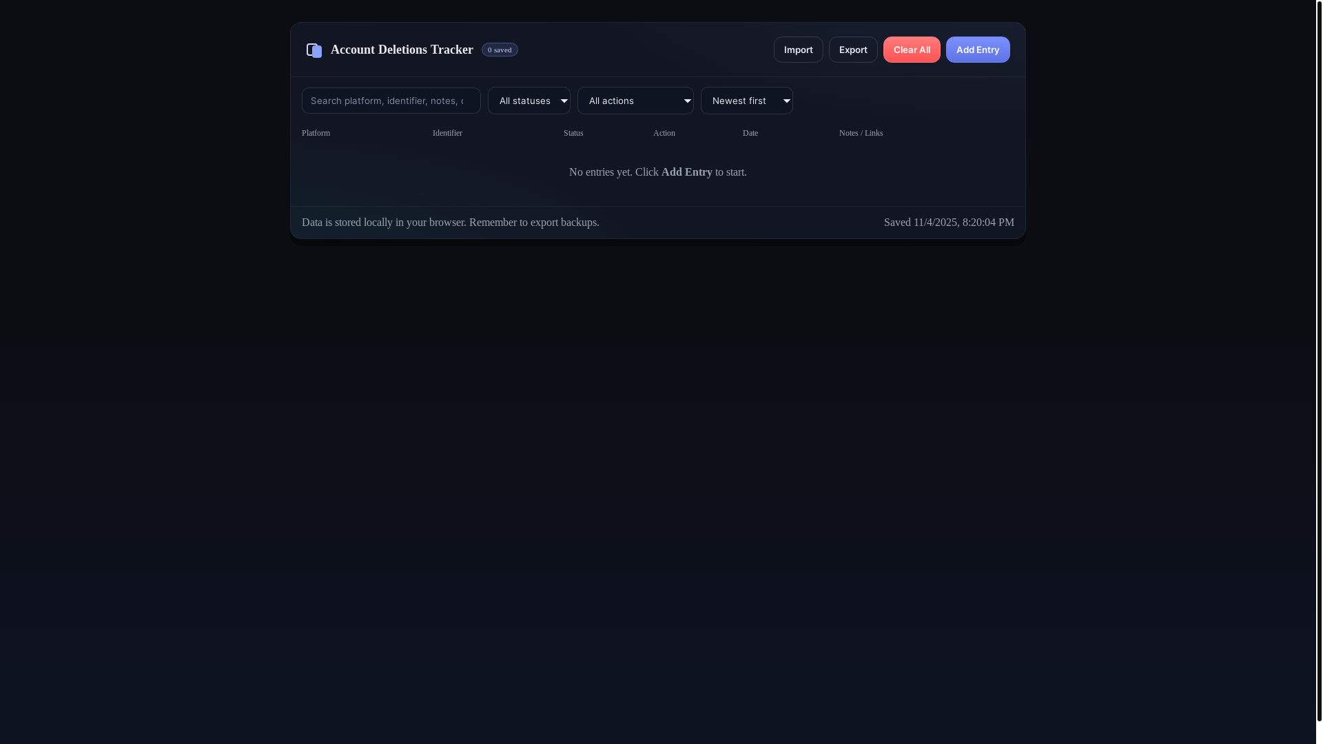website screenshot of https://adt-evv.pages.dev/