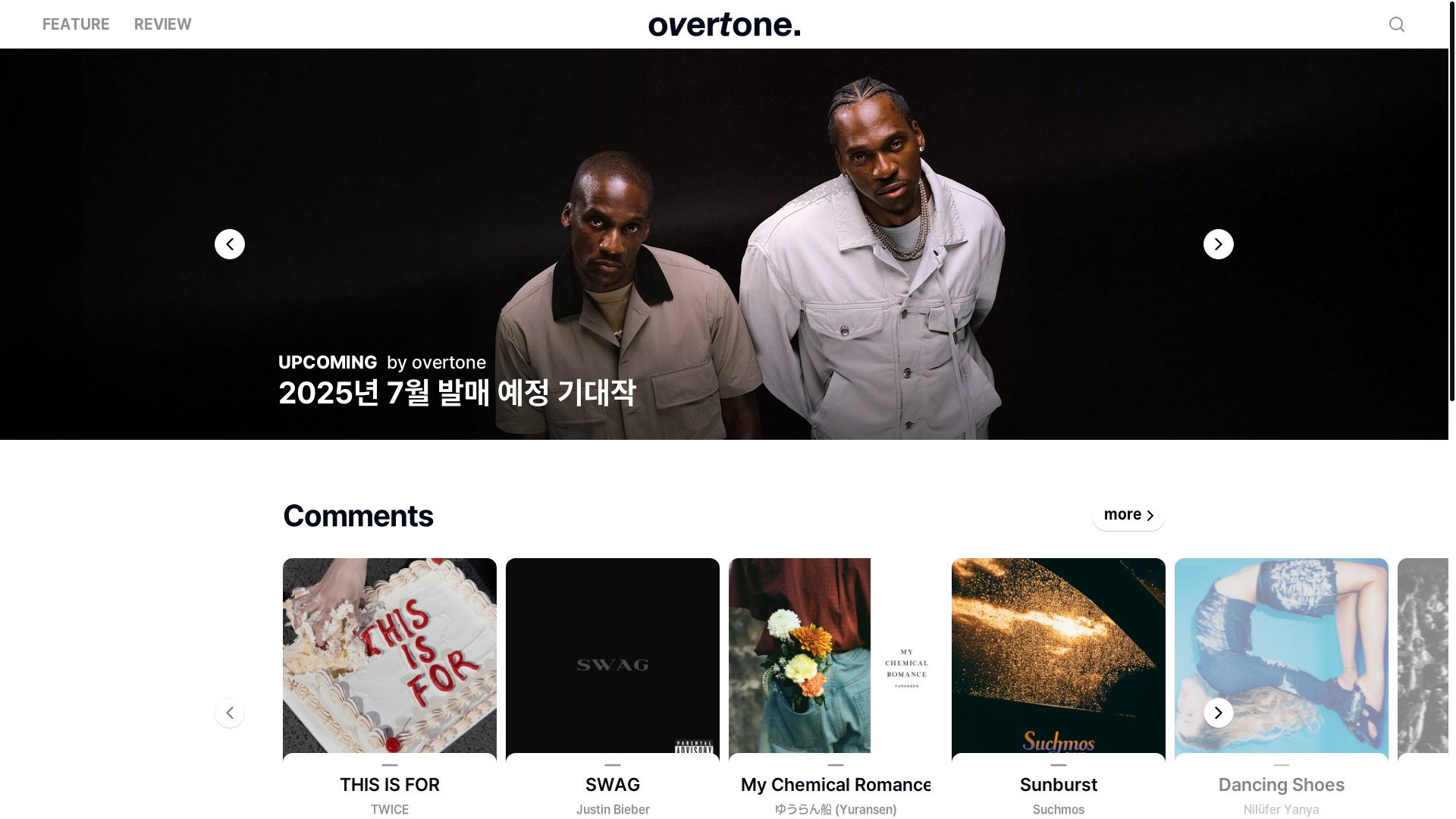 website screenshot of https://overtone.pages.dev/