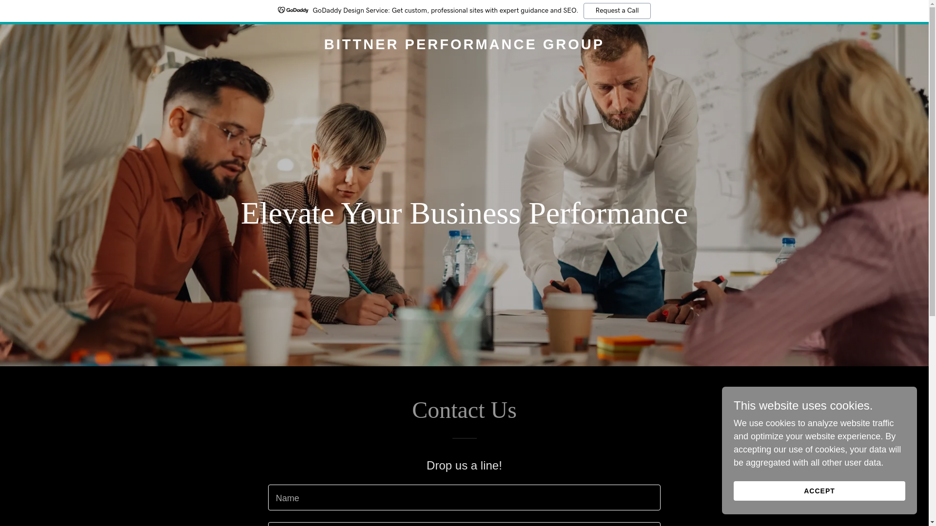 website screenshot of https://bittnerperformancegroup.com/