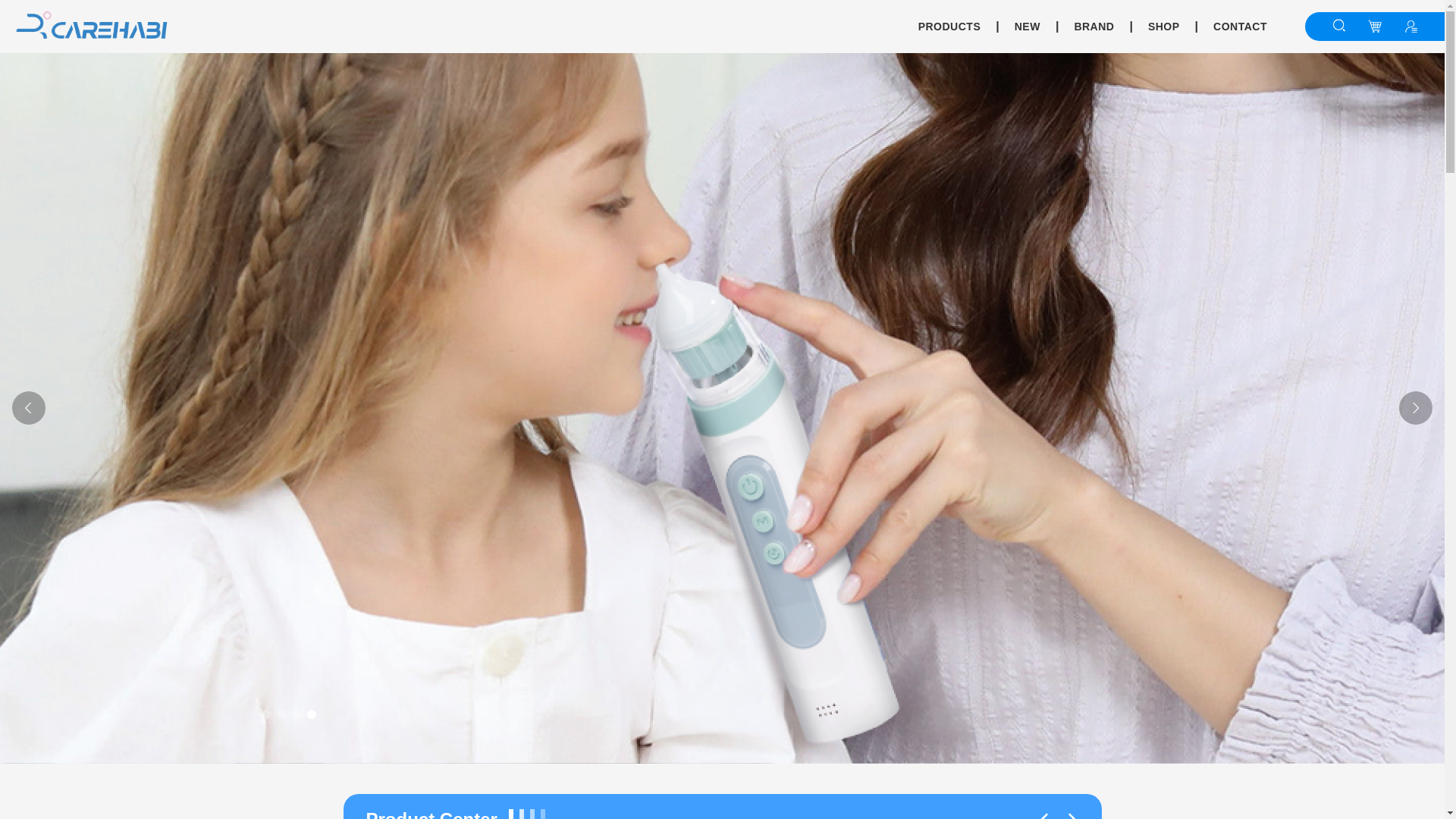 website screenshot of https://carehabi.pages.dev/