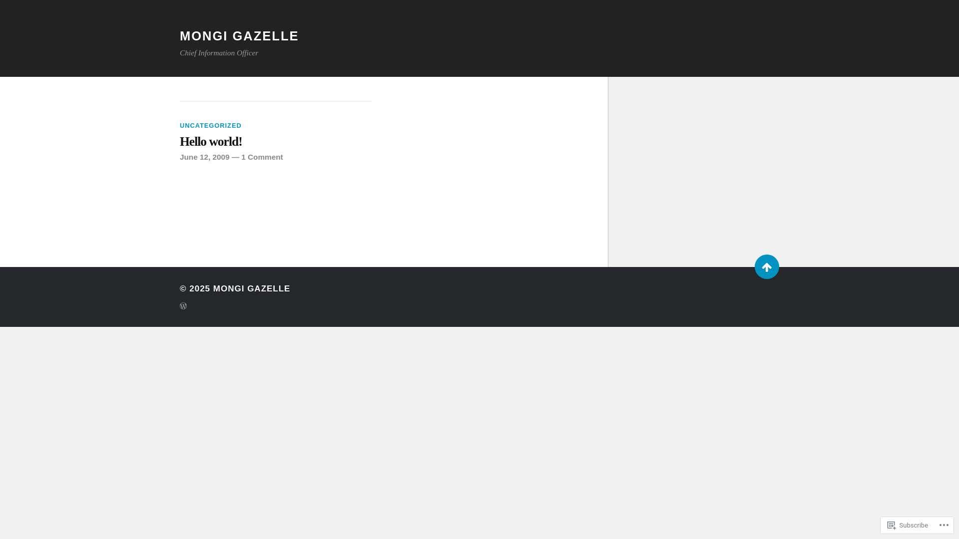 website screenshot of https://mgazelle.cloud/