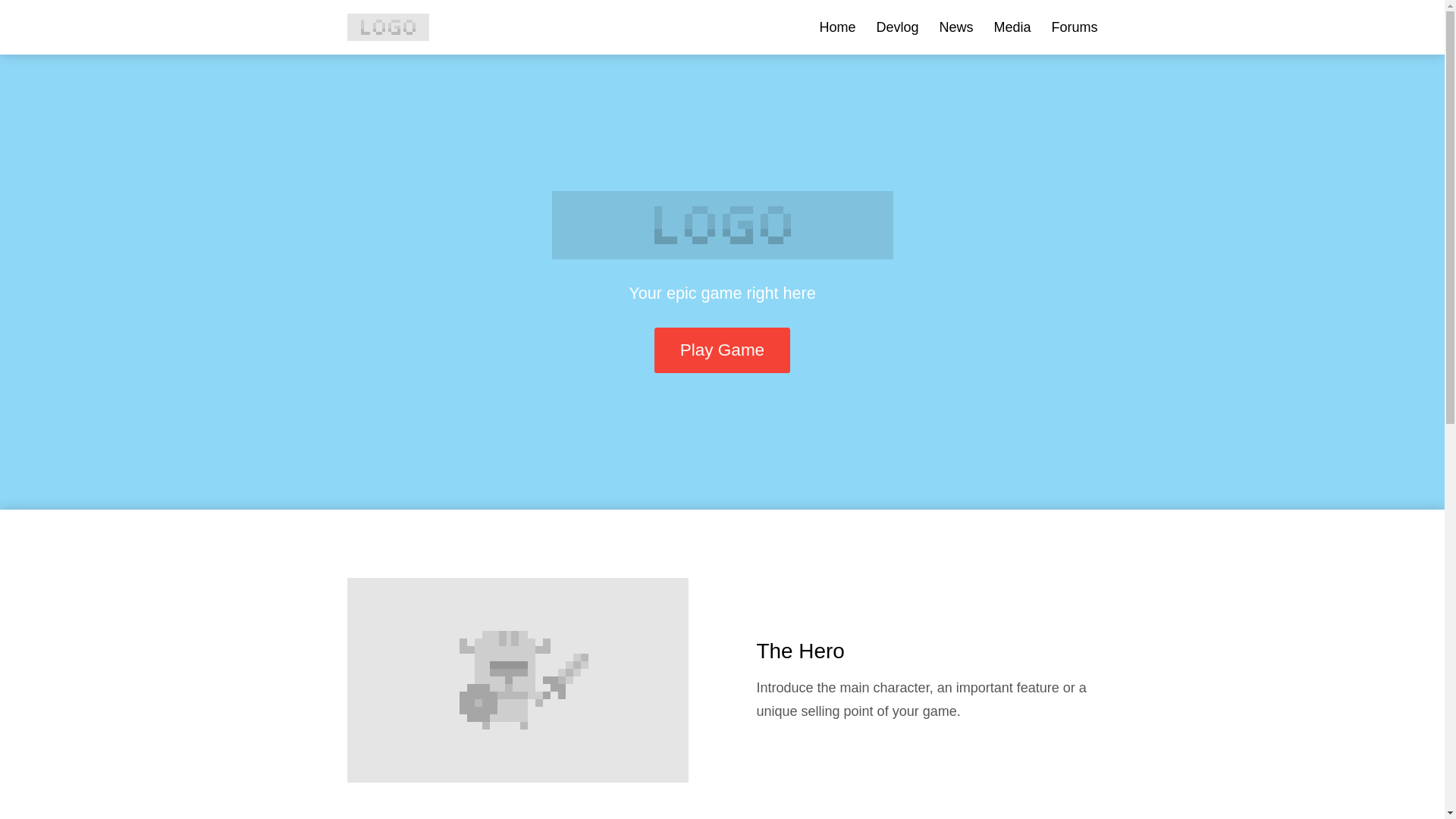 website screenshot of https://kabutehan.games/