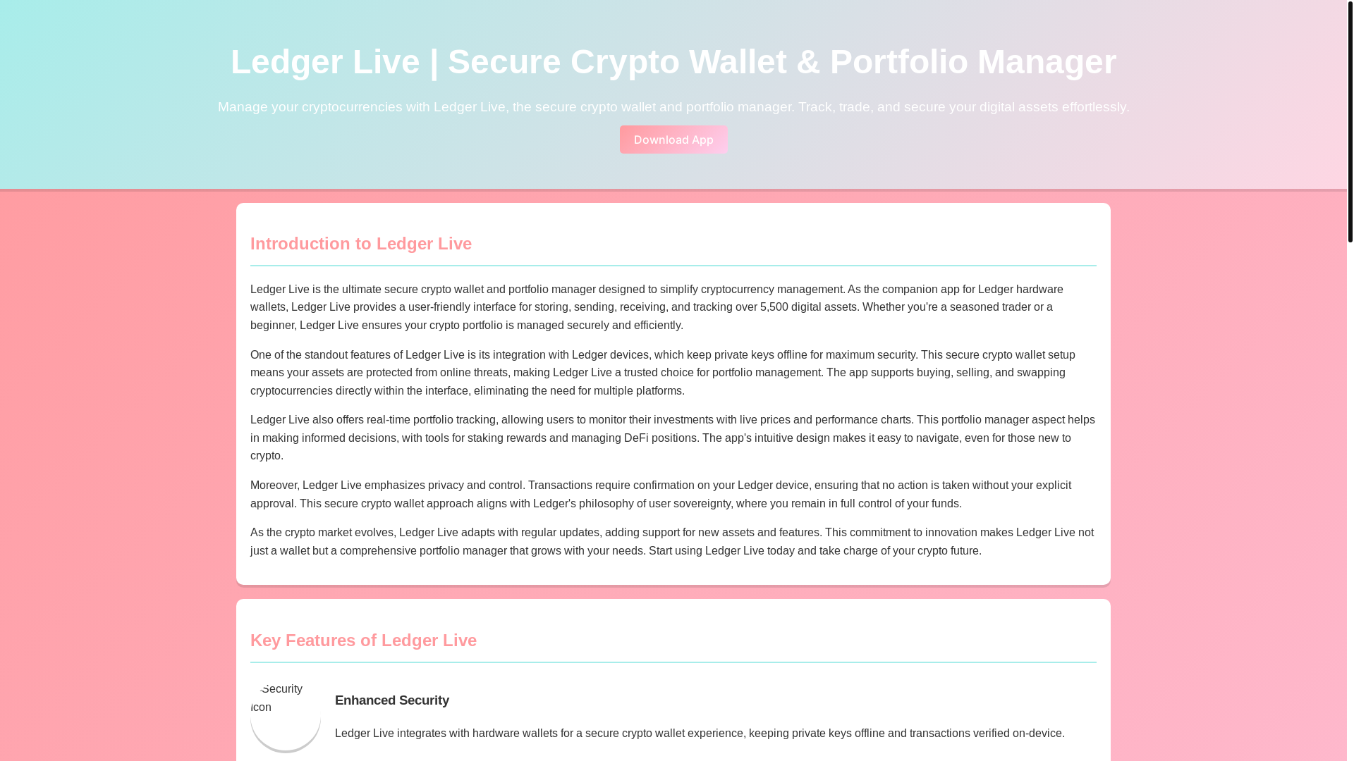website screenshot of https://webledger--live.pages.dev/