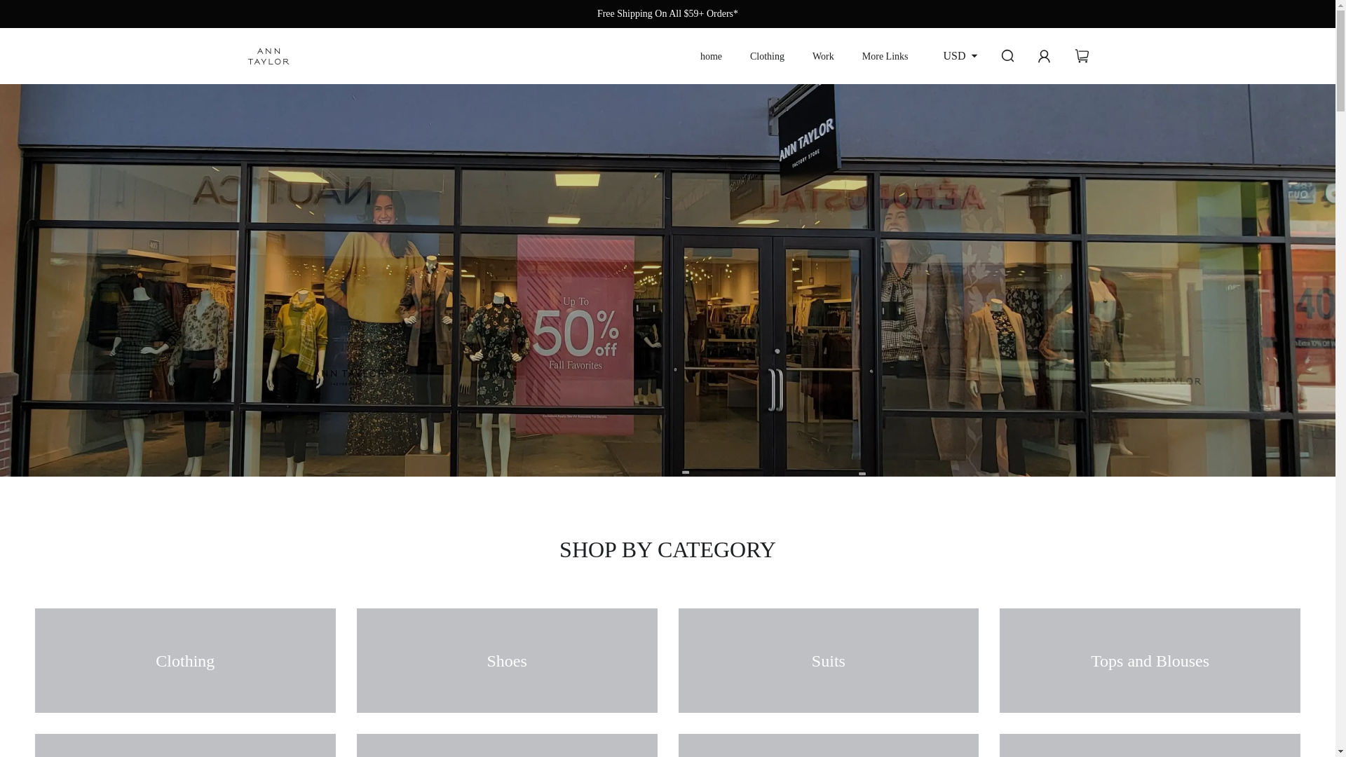 website screenshot of https://anntaylorsaledeal.com/