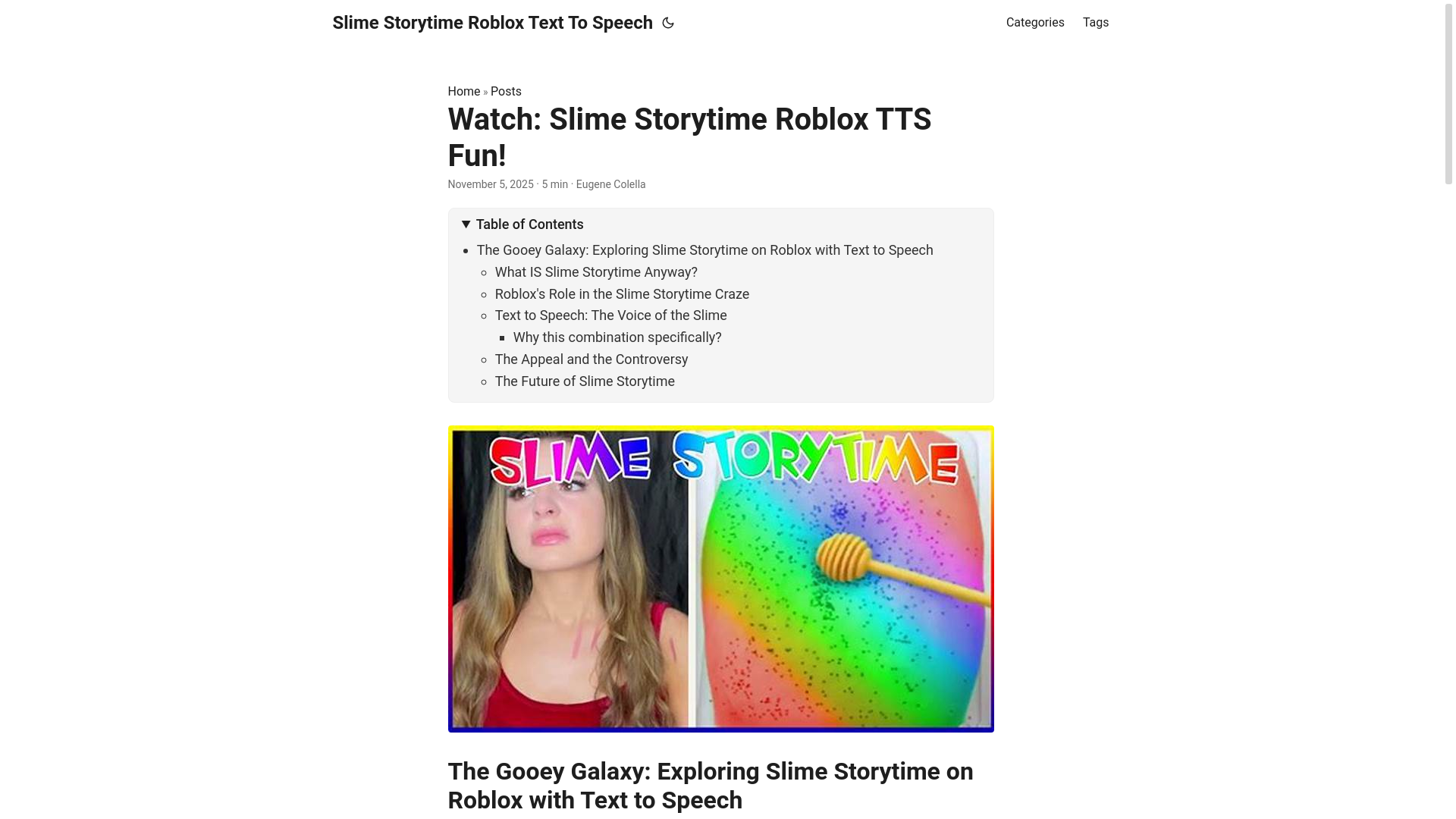 website screenshot of https://slime-storytime-roblox-text-to-speech.pages.dev/