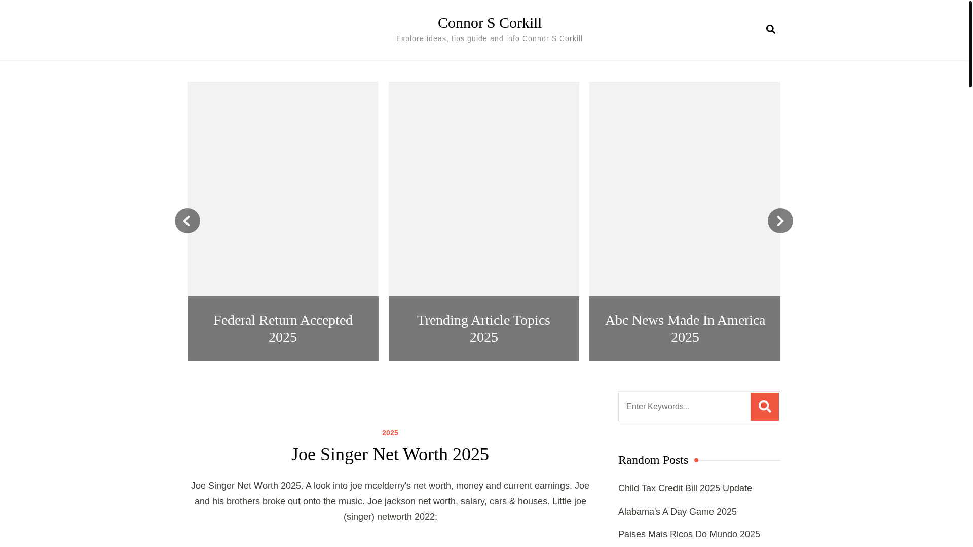 website screenshot of https://connorscorkill.pages.dev/