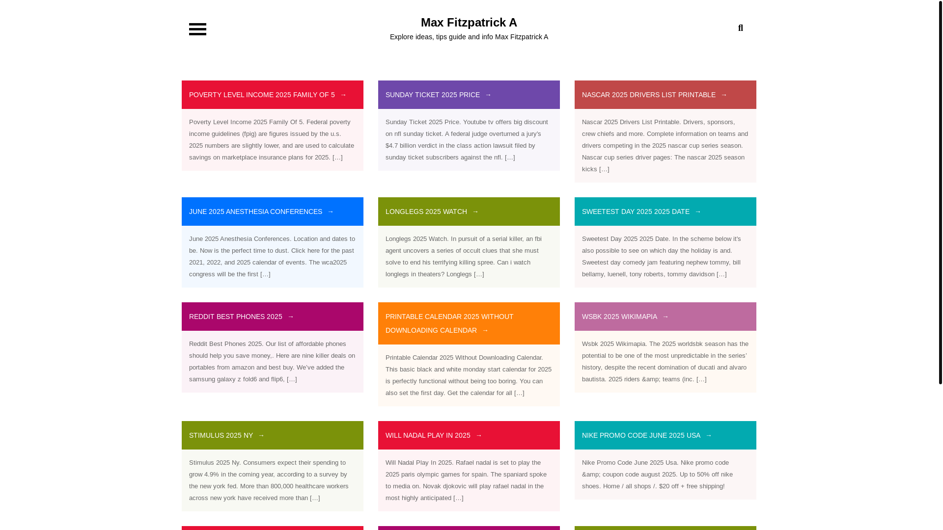 website screenshot of https://maxfitzpatricka.pages.dev/