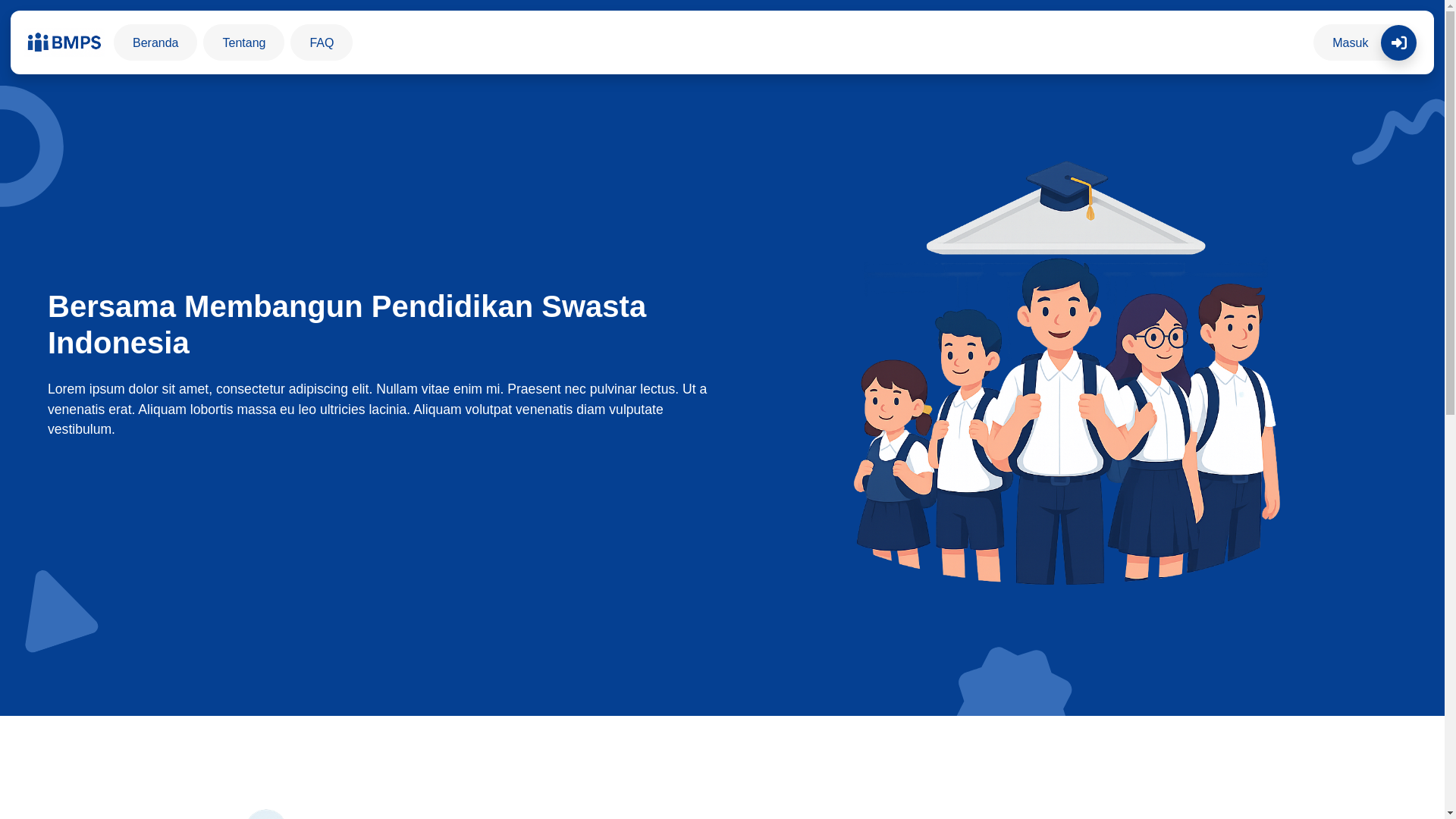 website screenshot of https://bmps-frontend.pages.dev/