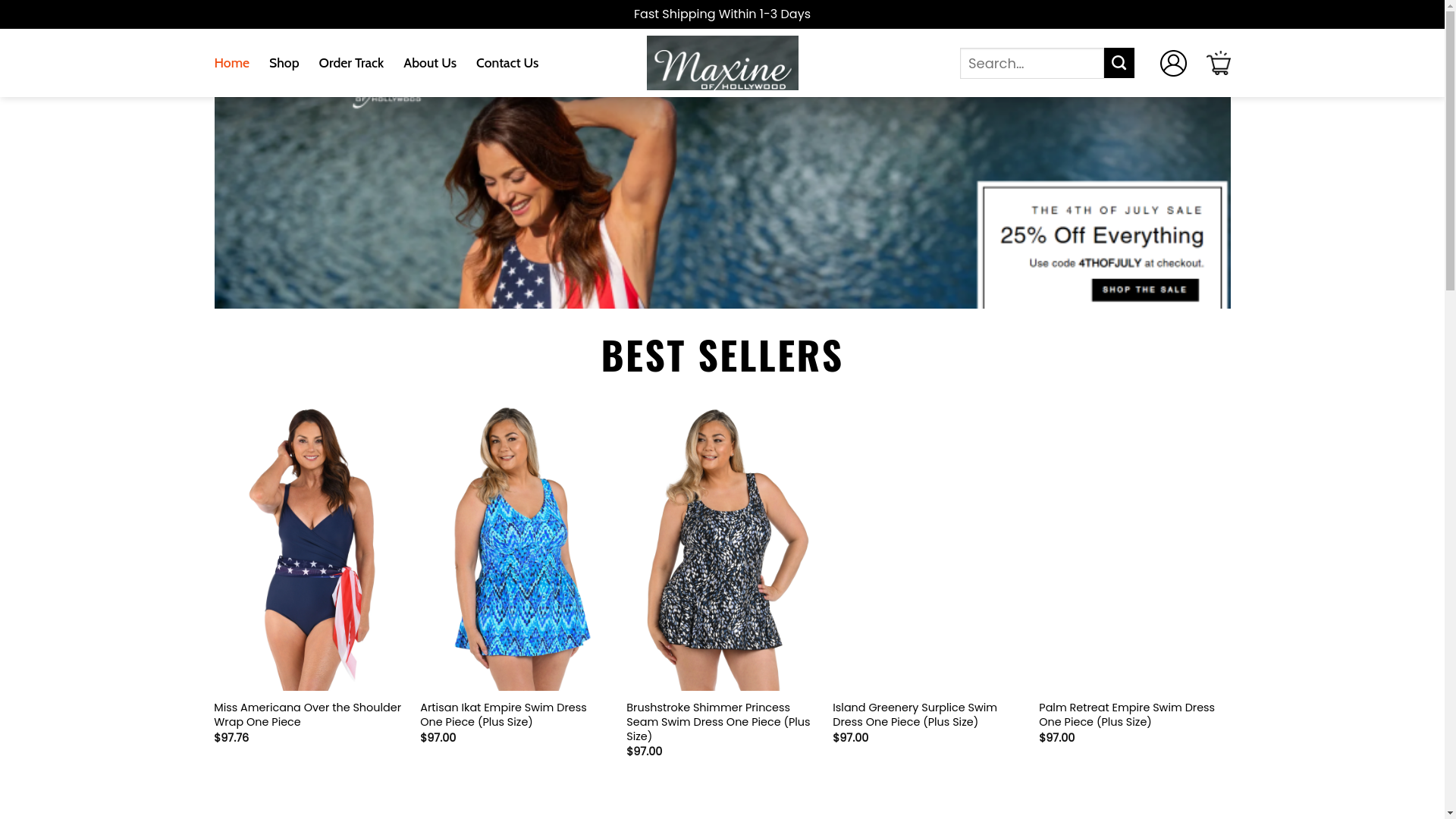 website screenshot of https://topmaxineswim.shop/