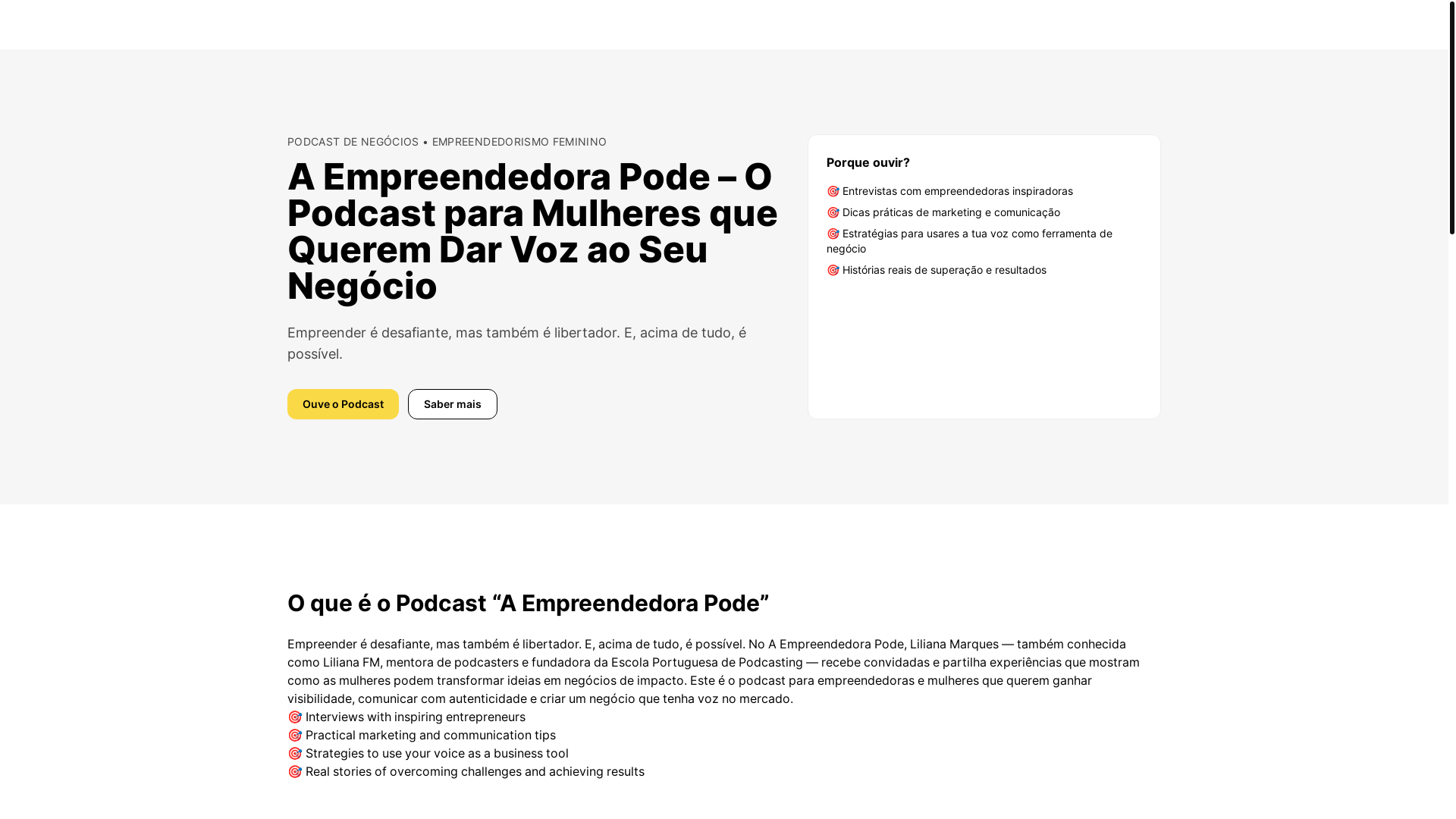 website screenshot of https://falaspromundo.com/