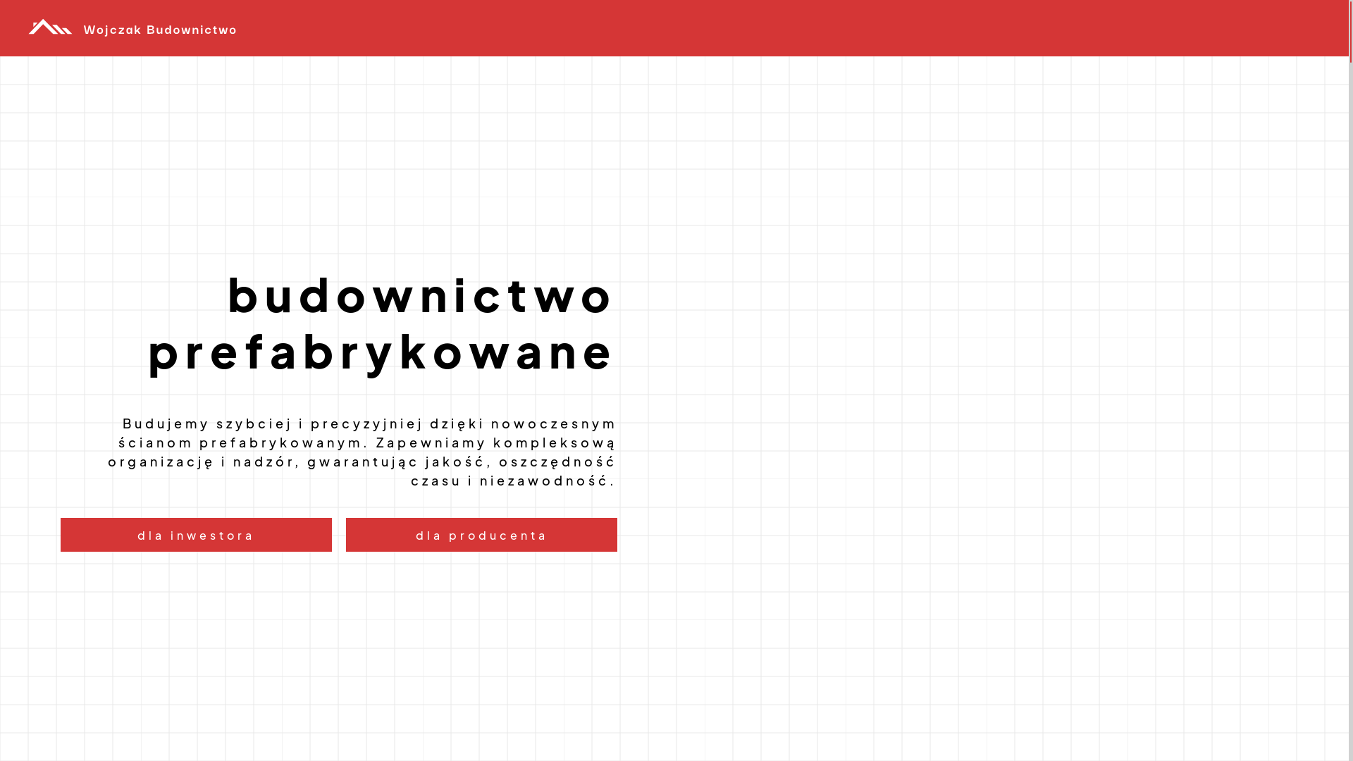 website screenshot of https://wojczak.pages.dev/