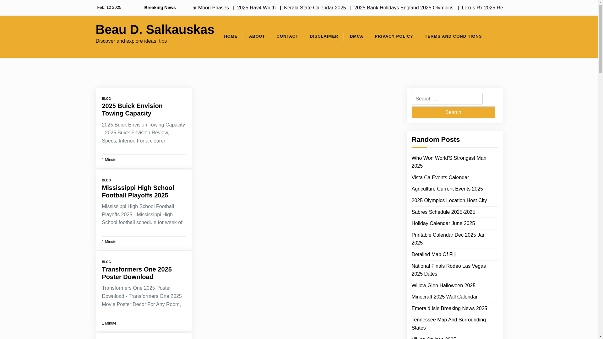 website screenshot of https://beaudsalkauskas.pages.dev/