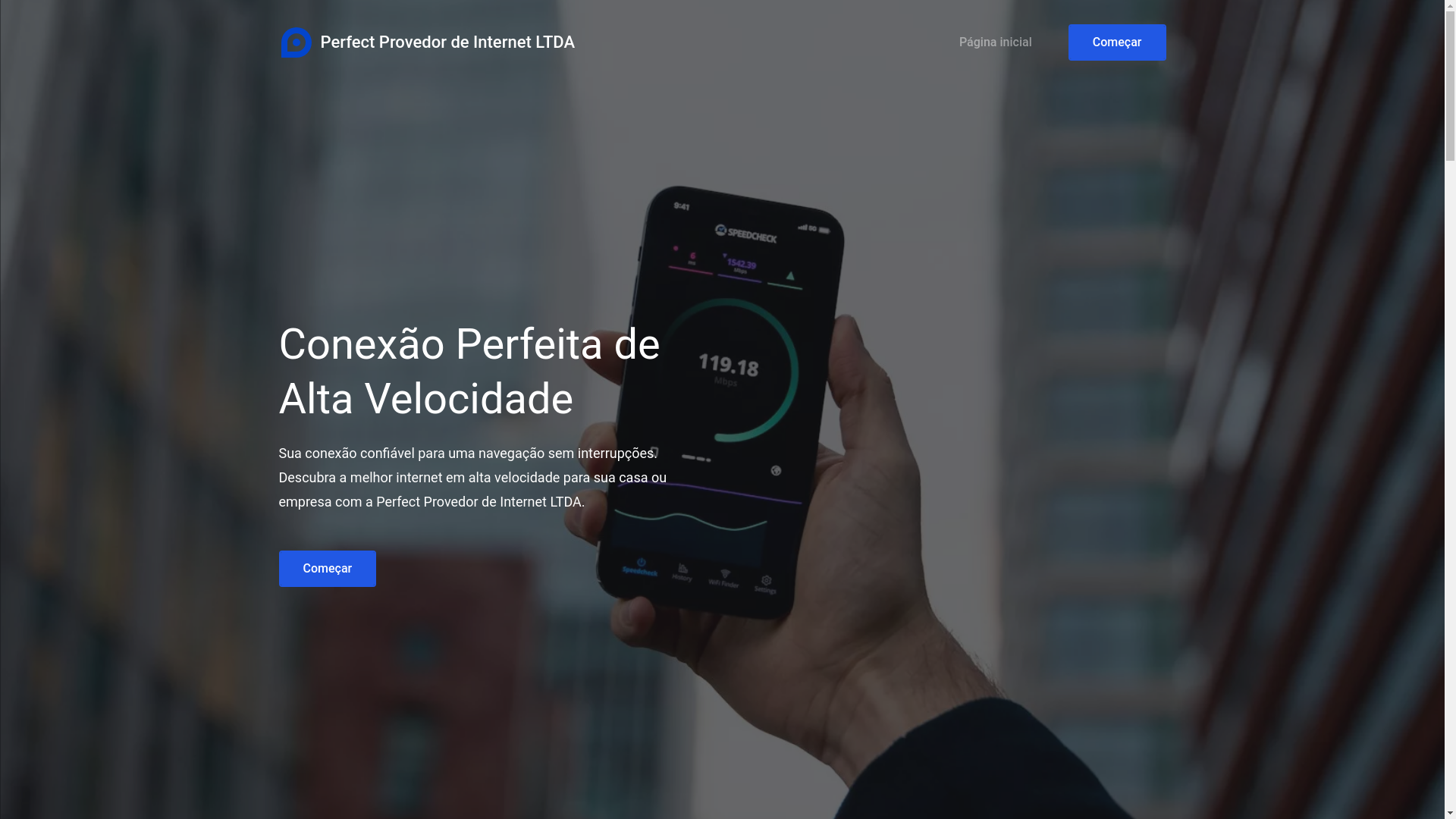 website screenshot of https://perfectconection.store/