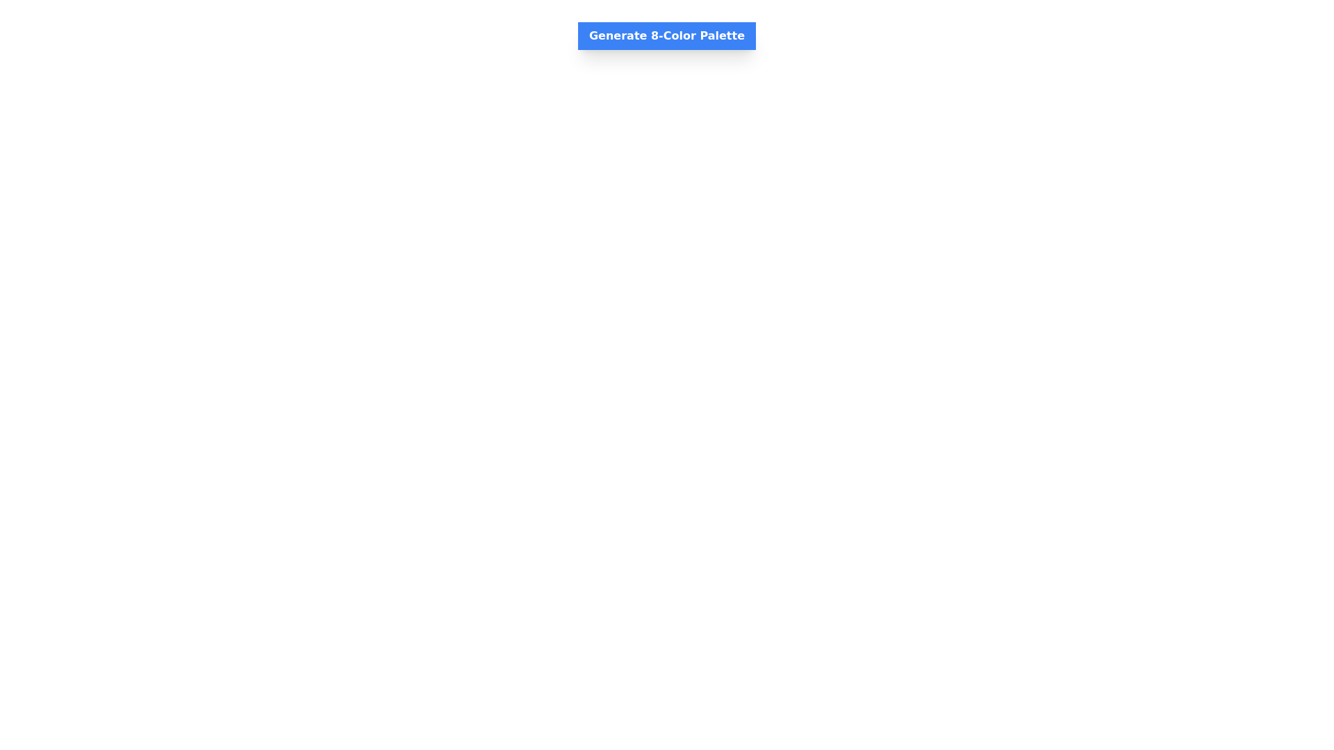 website screenshot of https://react-color-palette-generator.pages.dev/