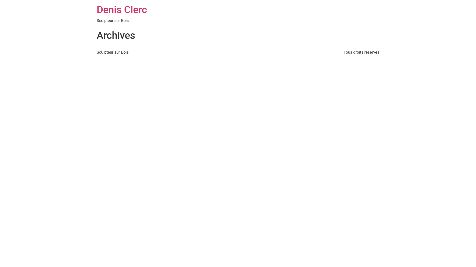 website screenshot of https://denis-clerc.fr/