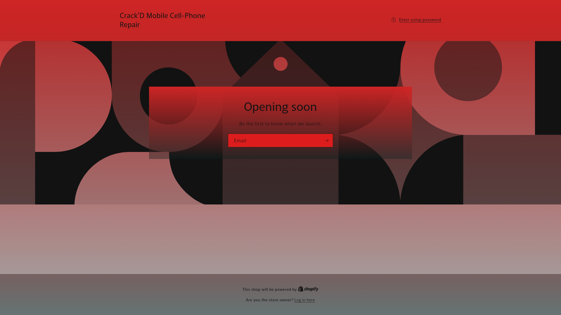 website screenshot of https://crackdelectronics.com/