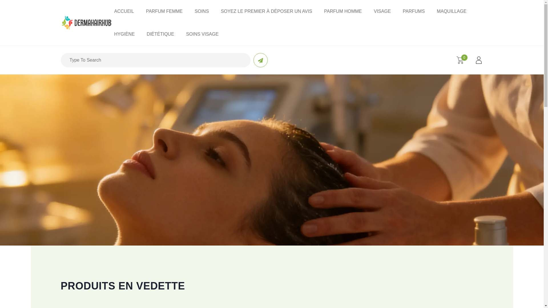 website screenshot of https://dermahairhub.com/