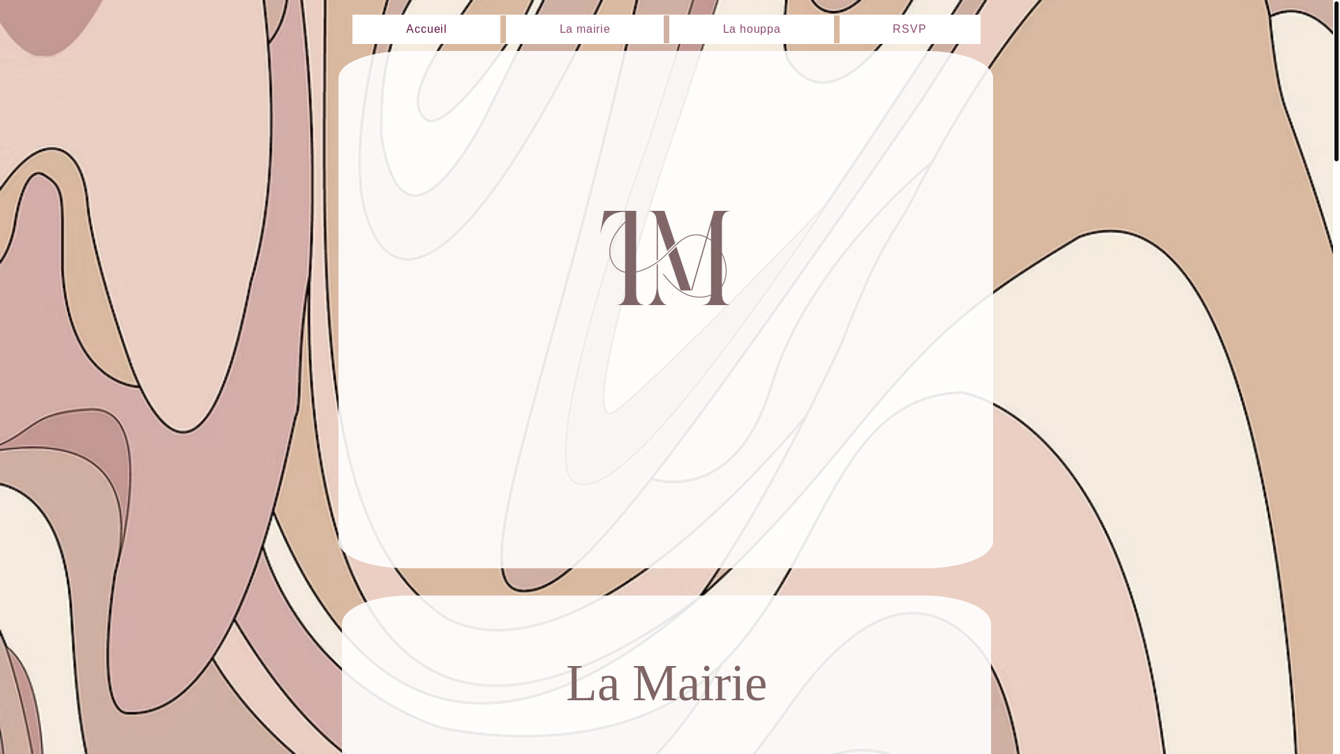 website screenshot of https://tali-mordehai-mariage.com/