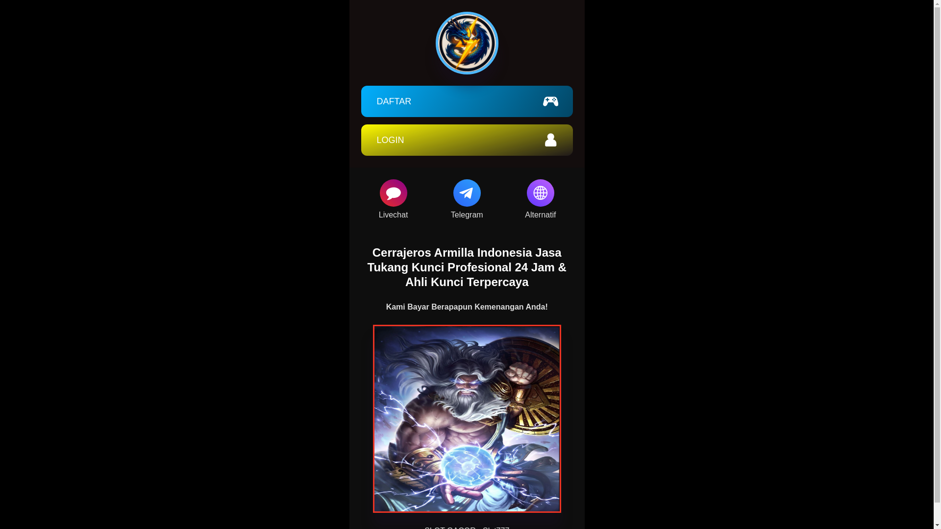 website screenshot of https://cerrajerosarmilla-1.pages.dev/