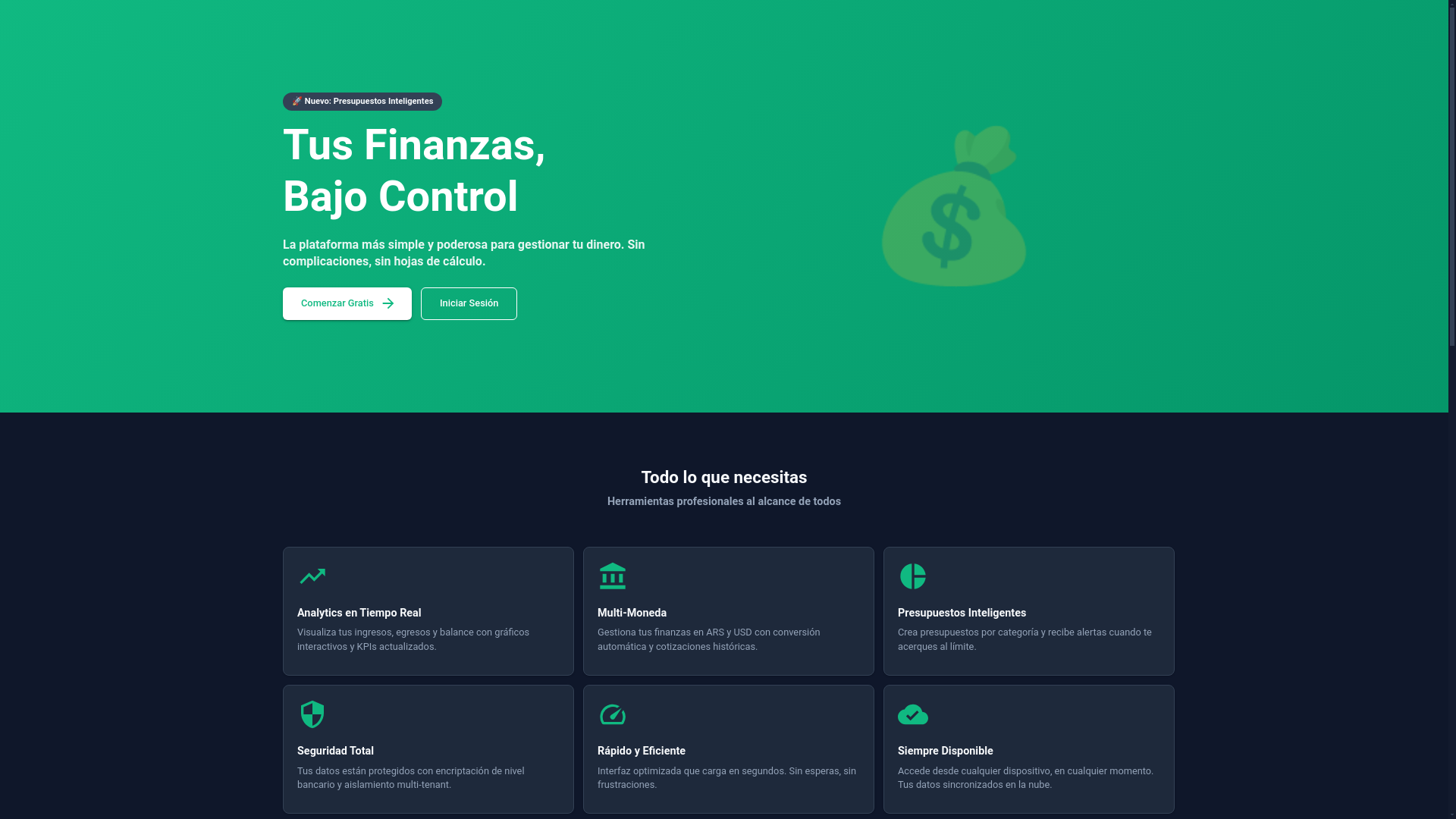 website screenshot of https://contadash.com/