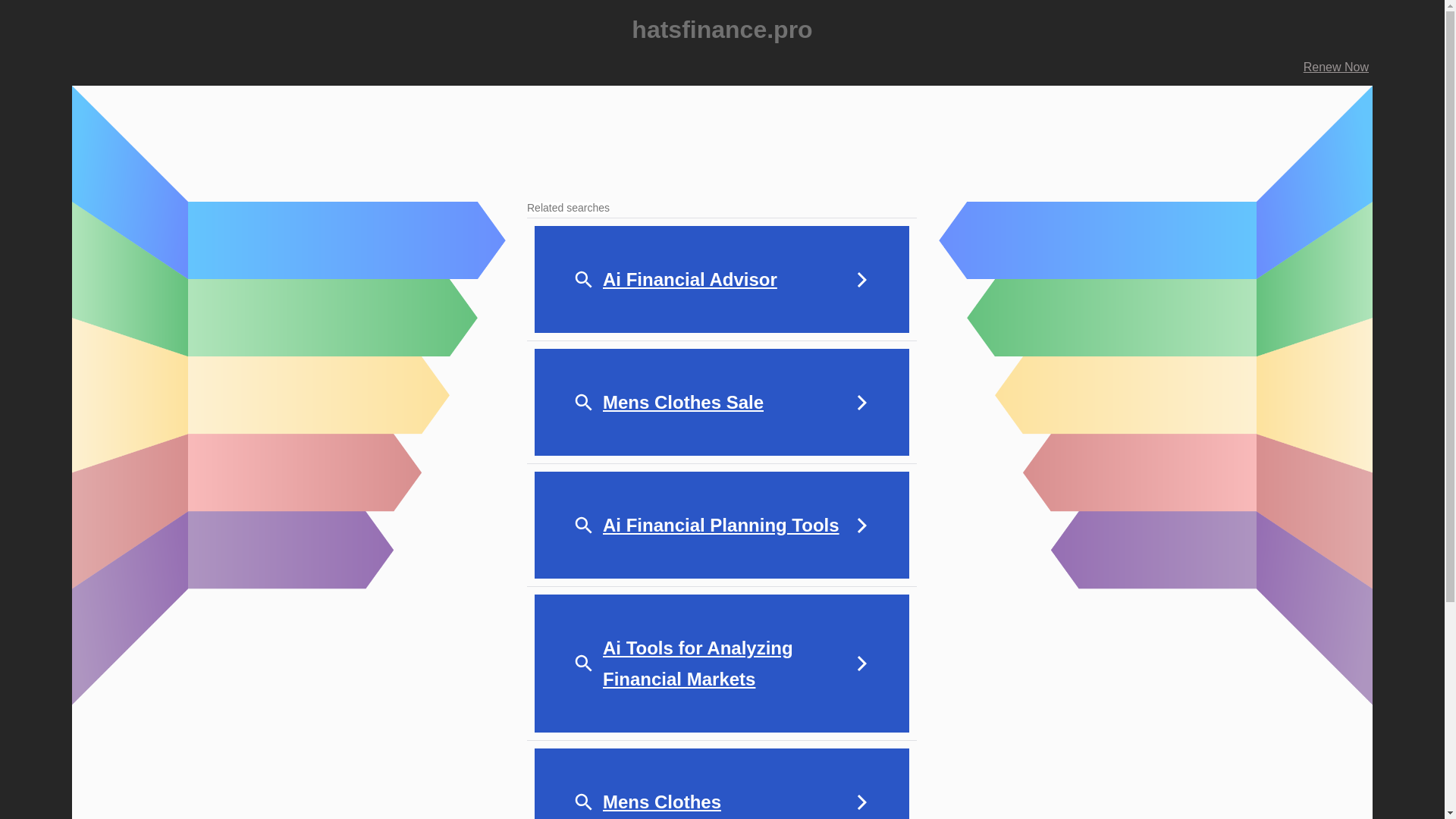 website screenshot of https://hatsfinance.pro/