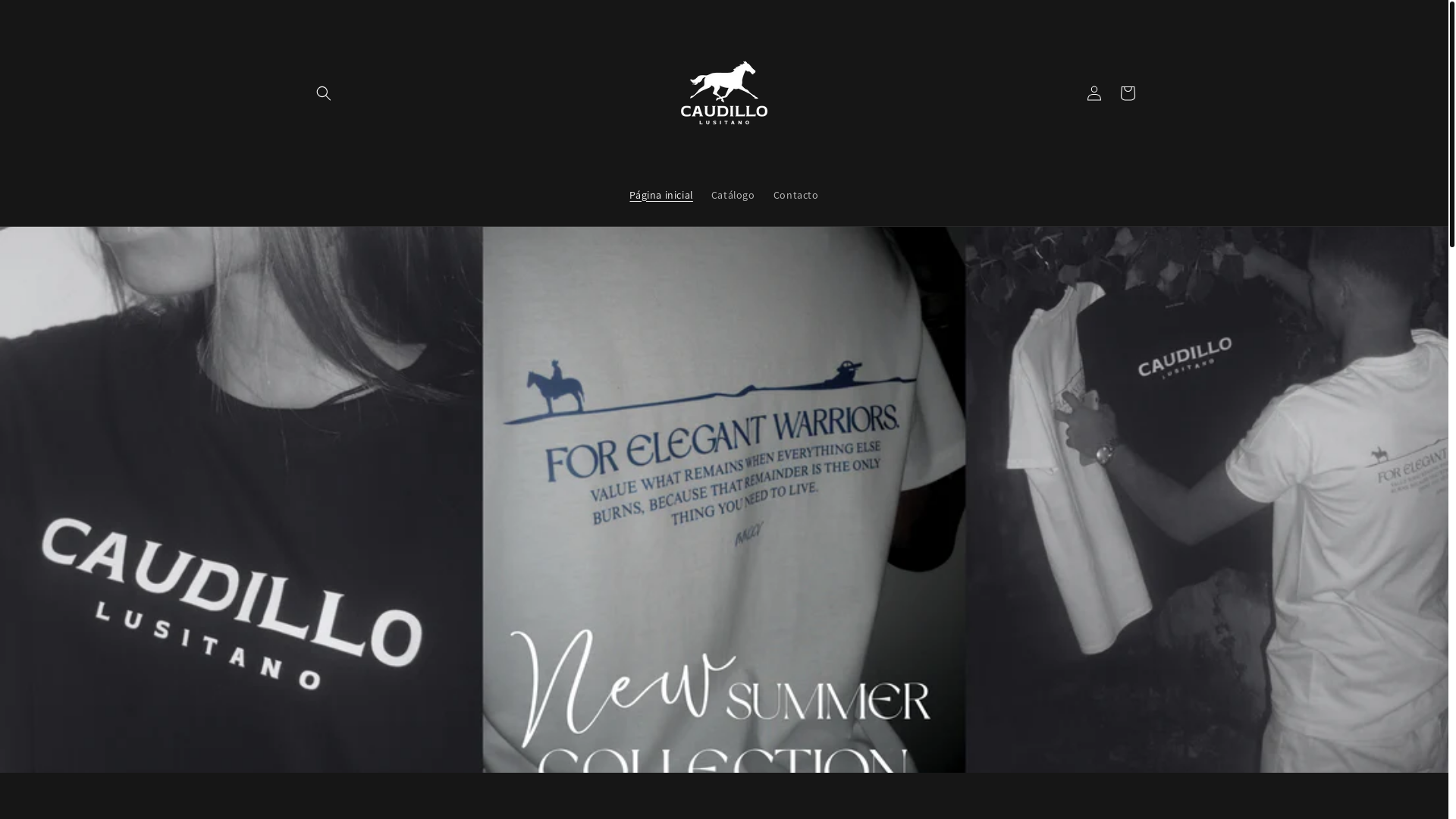 website screenshot of https://caudillolusitano.com/