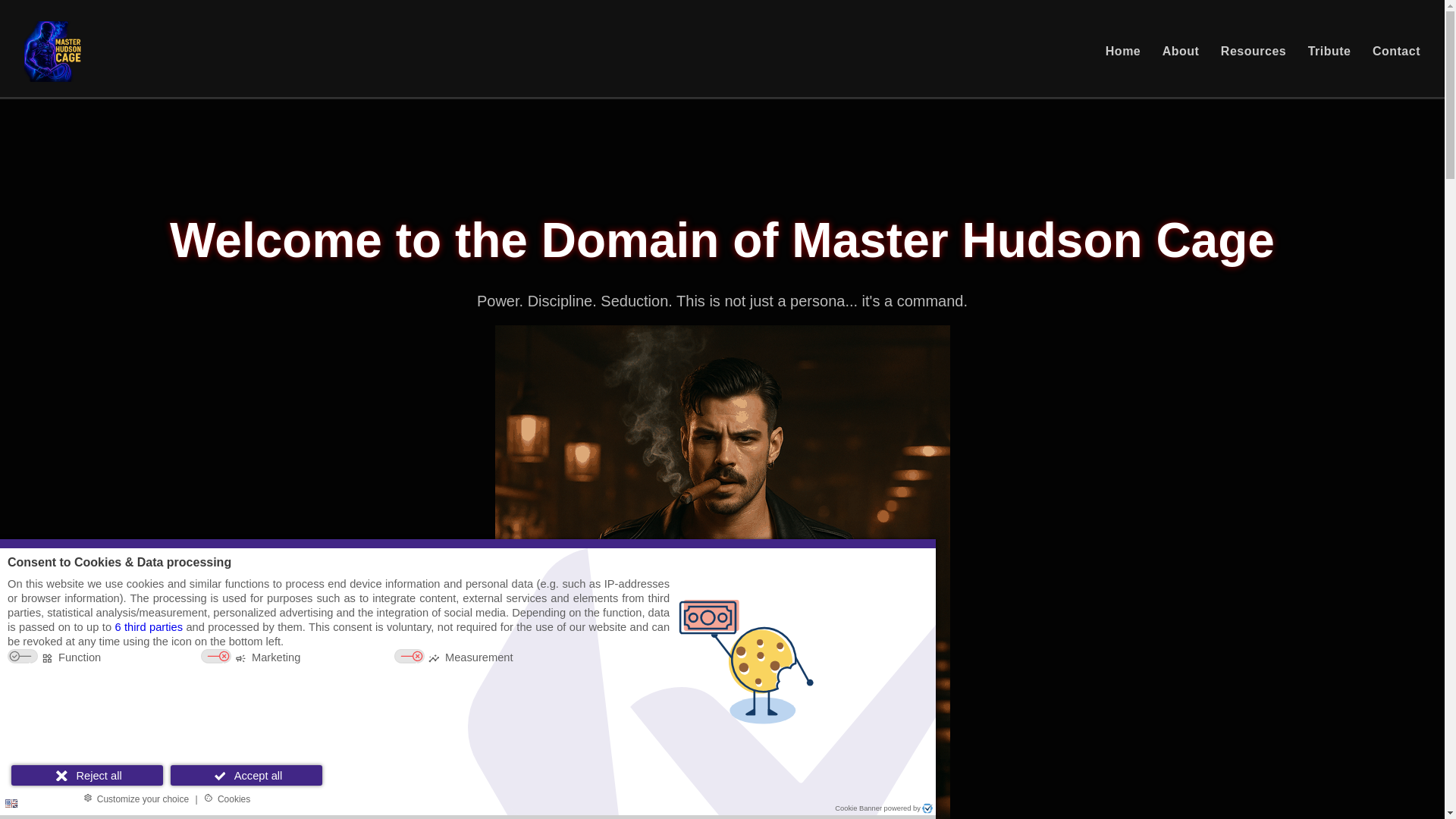 website screenshot of https://hudsoncage.com/