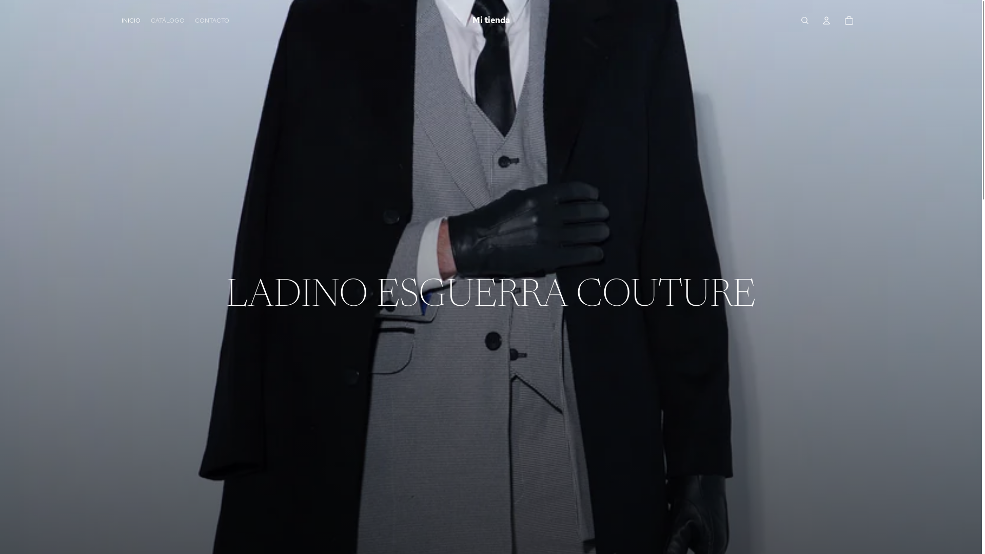 website screenshot of https://ladinoesguerra.shop/