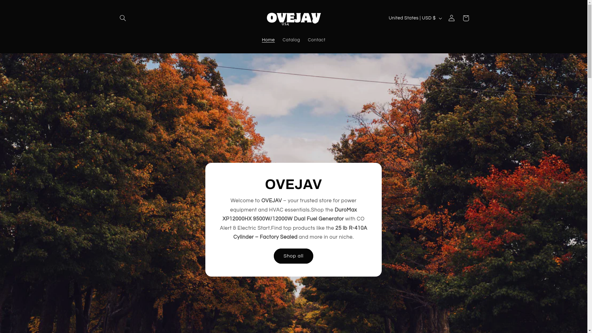 website screenshot of https://ovejav.shop/