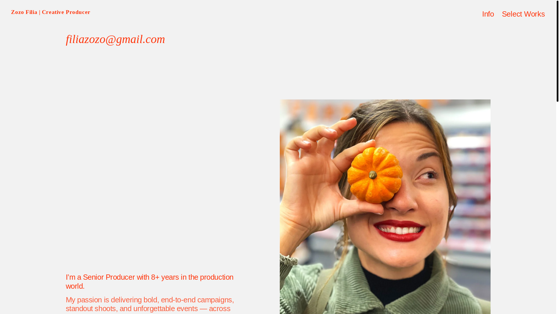 website screenshot of https://producedbyzozo.com/