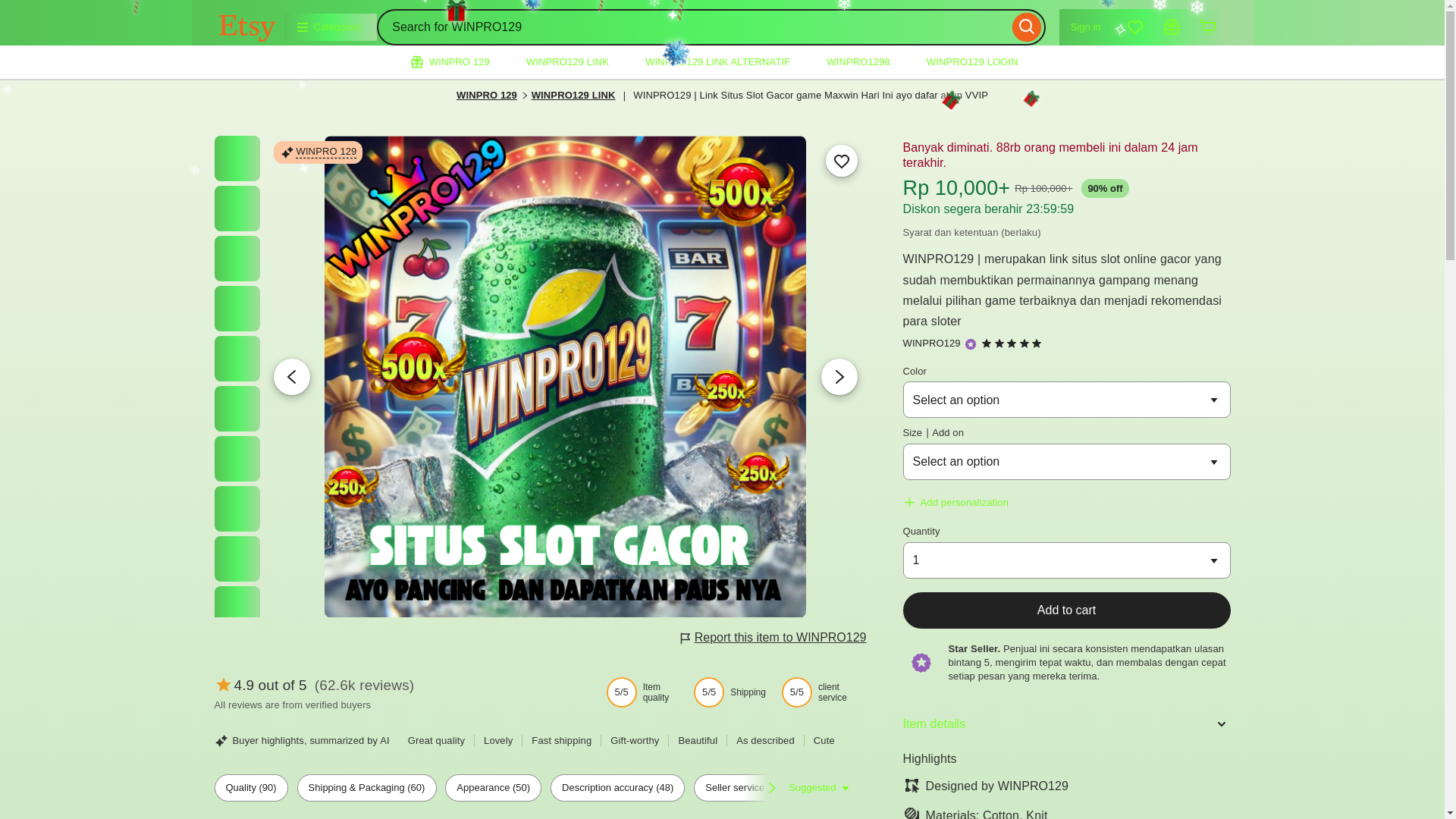 website screenshot of https://winprojuara.online/