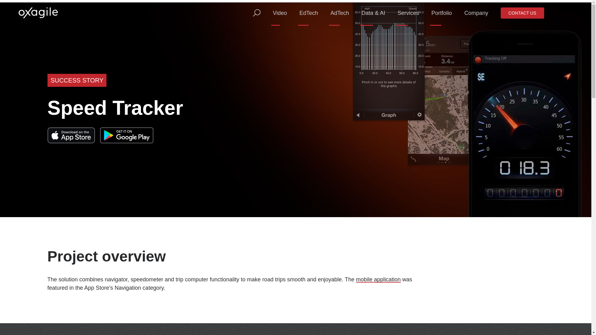 website screenshot of https://speedtracker-oxagile-com.pages.dev/