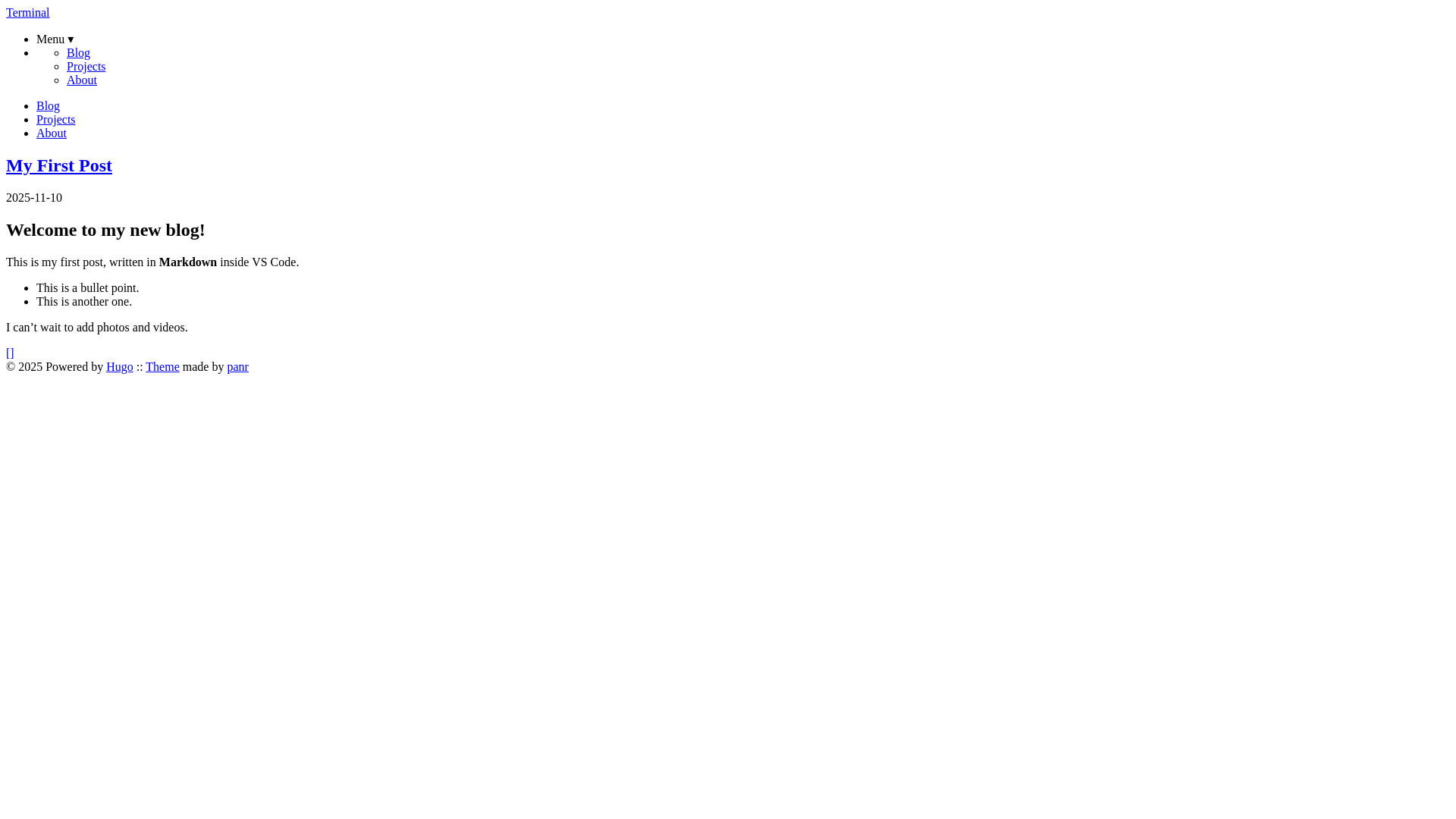 website screenshot of https://costellotechnical.pages.dev/