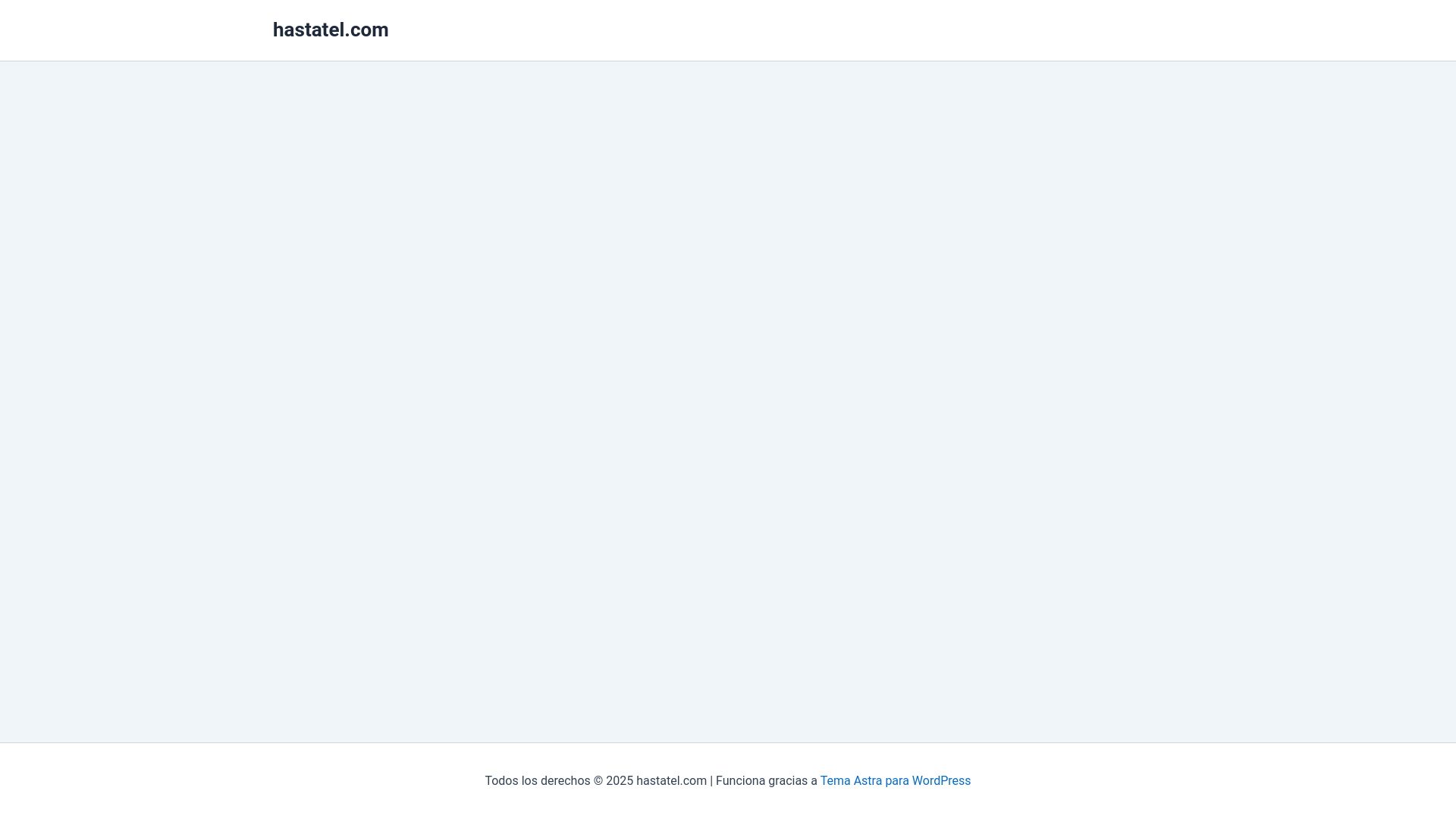 website screenshot of https://hastatel.com/