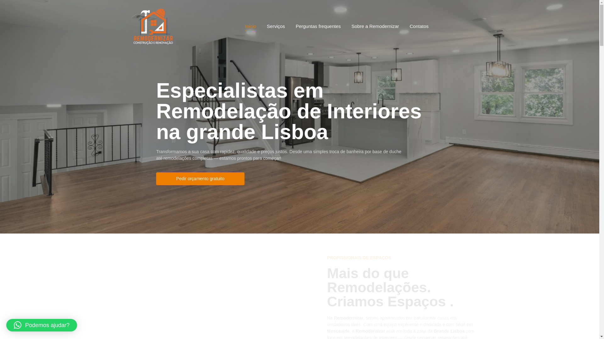 website screenshot of https://remodernizar.com/