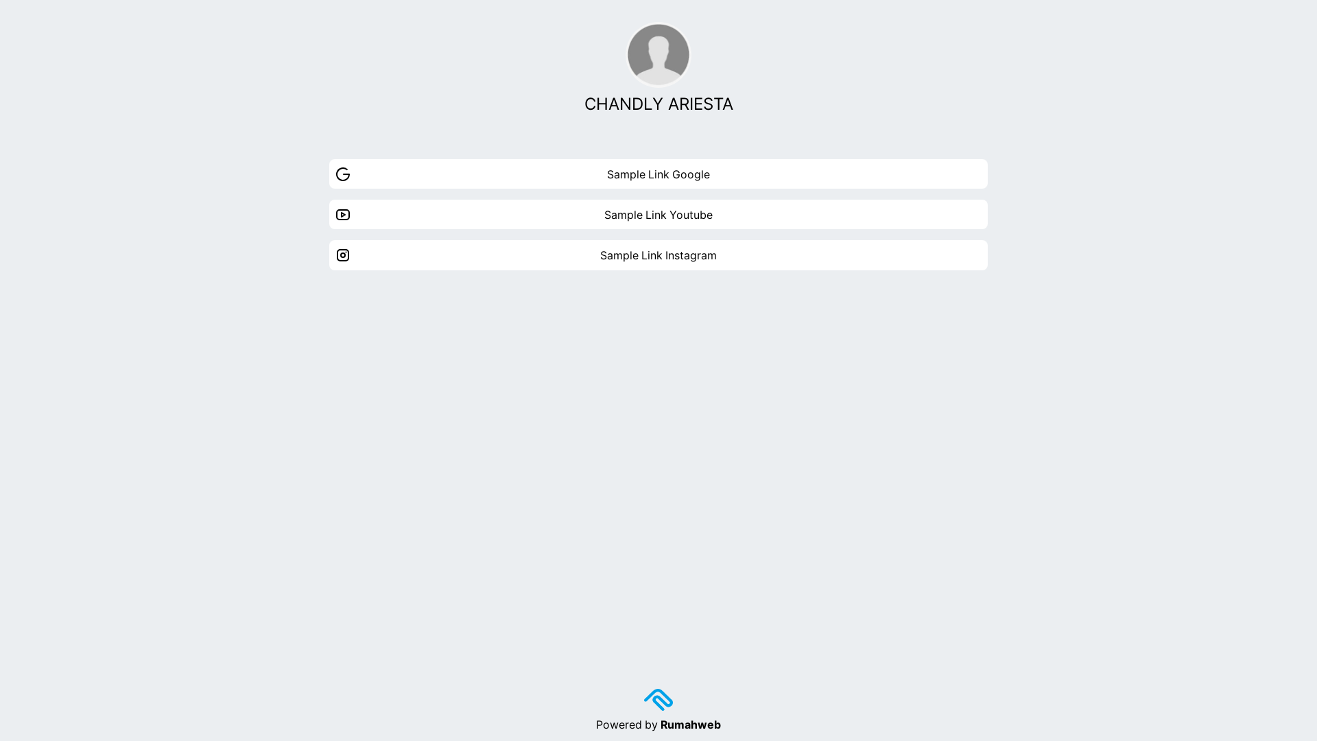 website screenshot of https://queenroster.my.id/