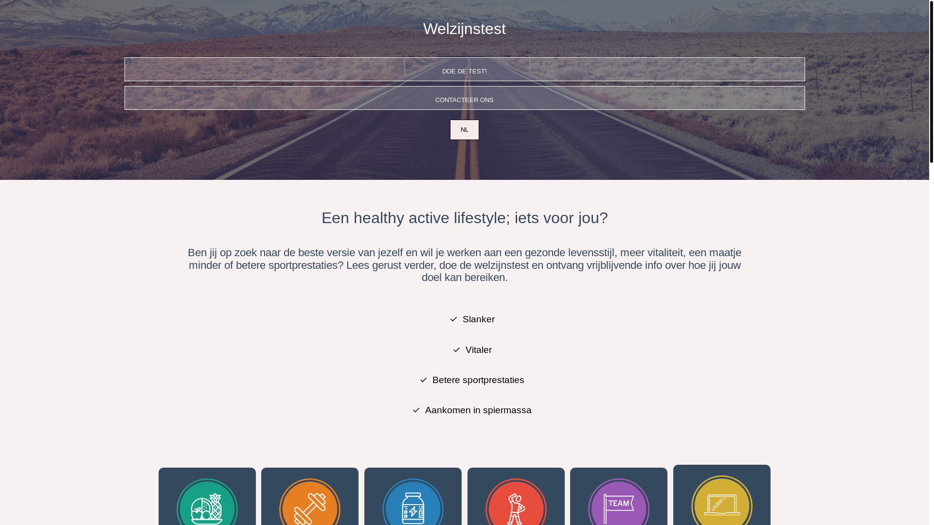 website screenshot of https://fithealthybite.be/