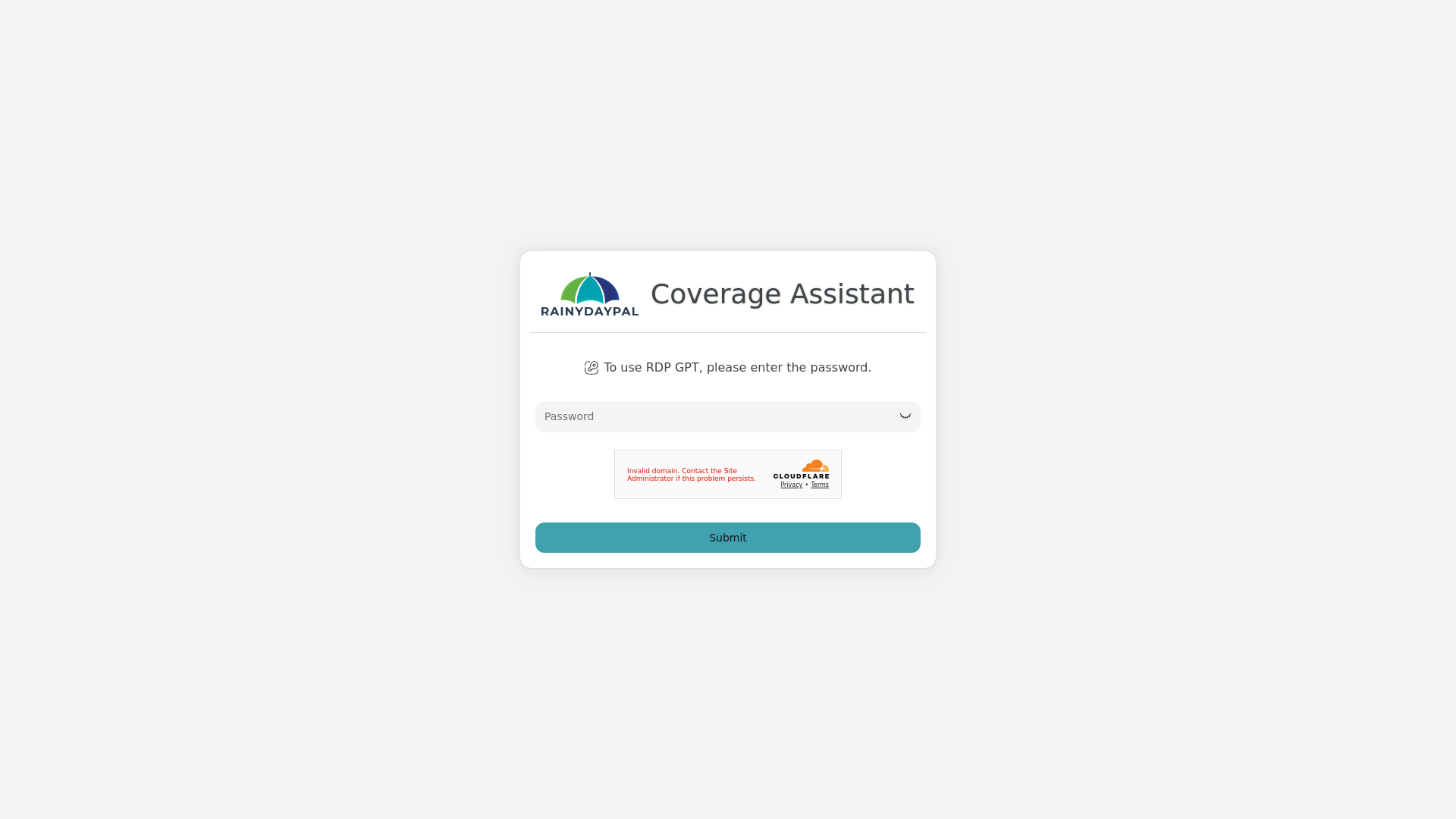 website screenshot of https://rdp-gpt-frontend.pages.dev/