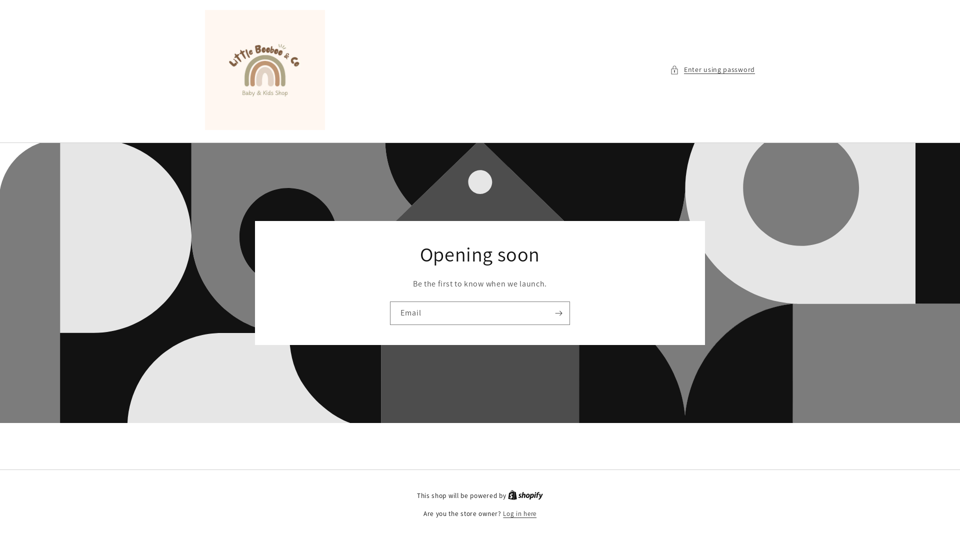 website screenshot of https://littleboobooandco.com/
