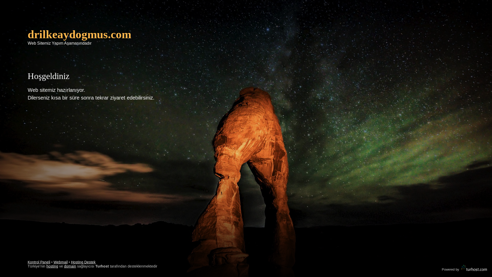 website screenshot of https://drilkeaydogmus.com/