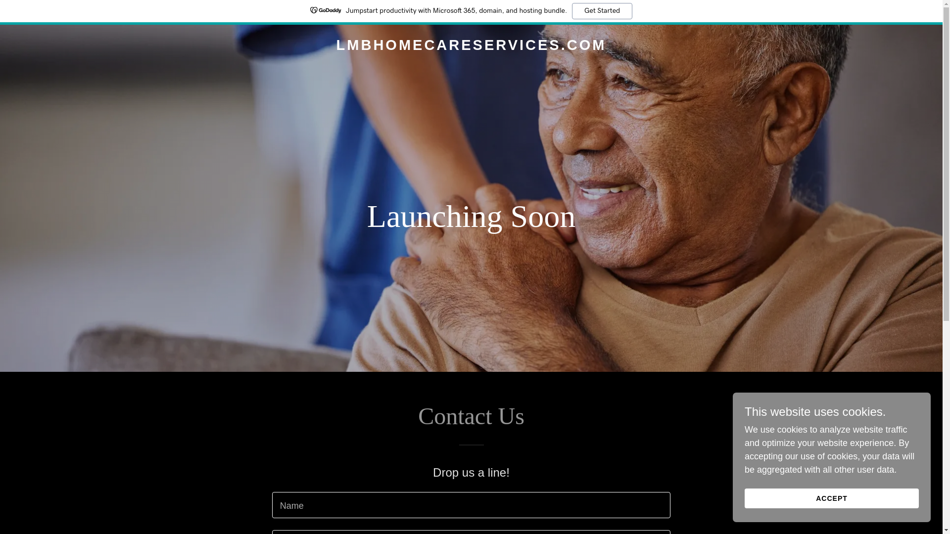website screenshot of https://lmbhomecareservices.com/