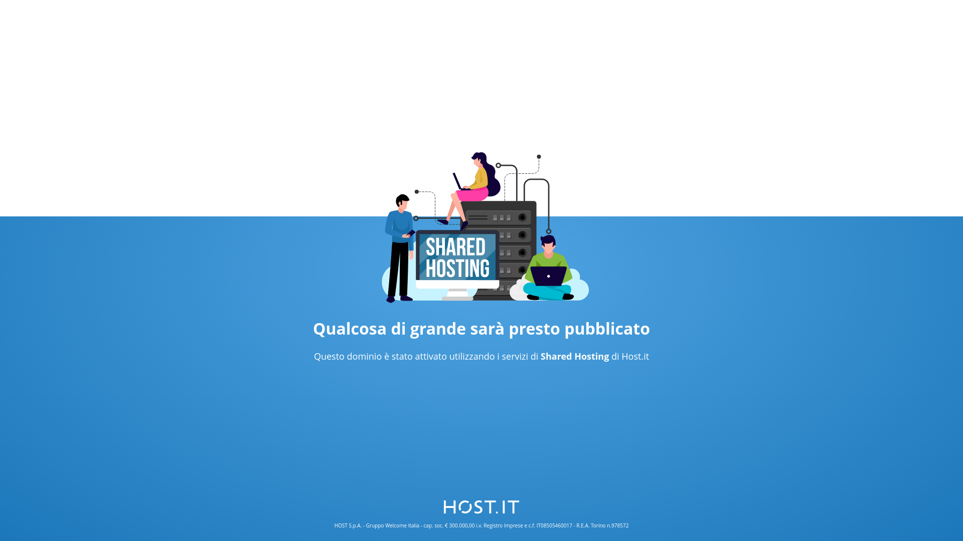 website screenshot of https://progettoquercon.it/