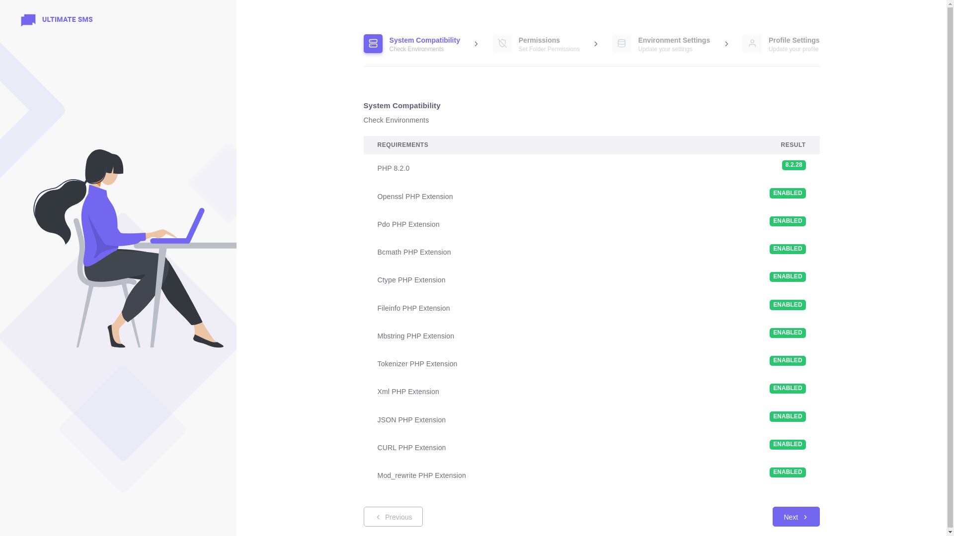 website screenshot of https://smswebexpertdevnet.online/