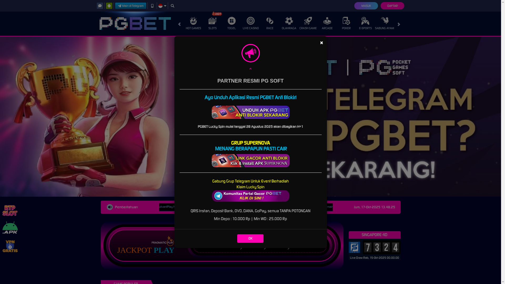 website screenshot of https://cintapgb2.com/