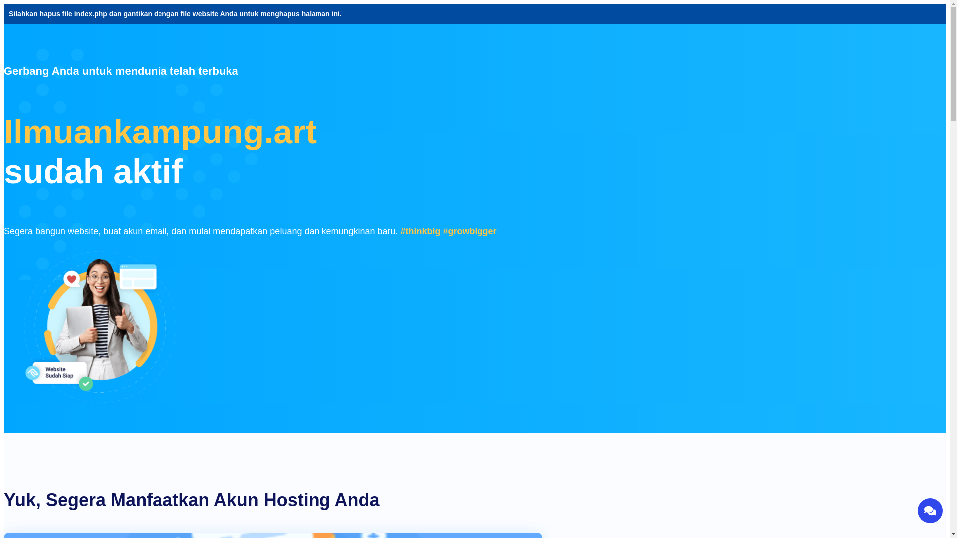 website screenshot of https://ilmuankampung.art/