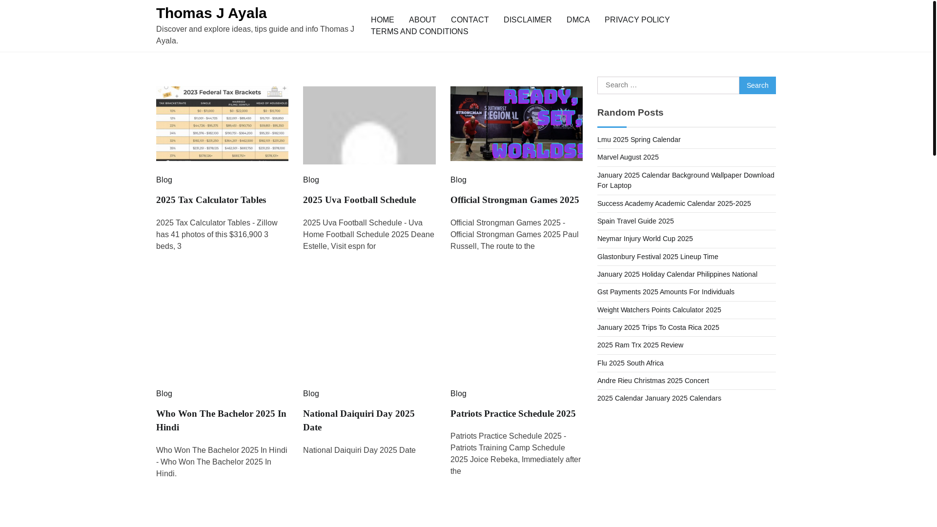 website screenshot of https://thomasjayalal.pages.dev/