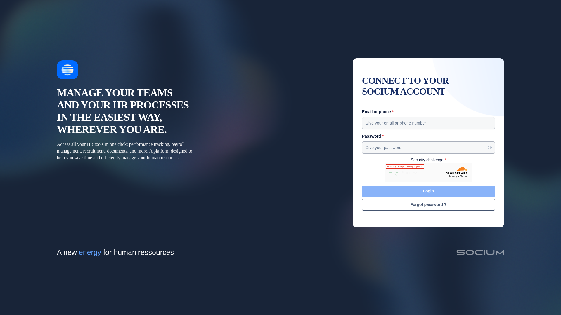 website screenshot of https://socium-payroll-frontend-dev.pages.dev/