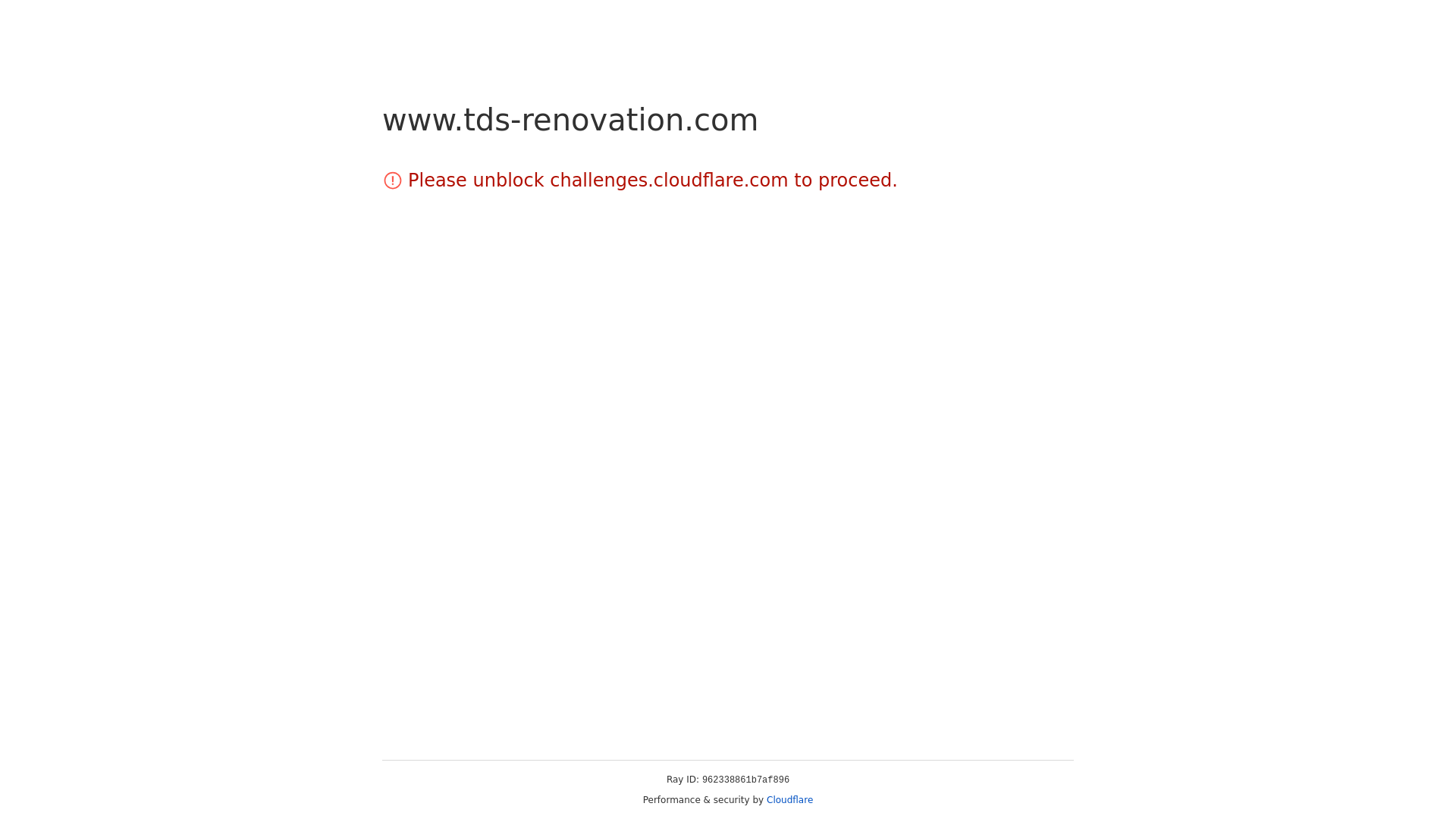 website screenshot of https://tds-renovation.com/