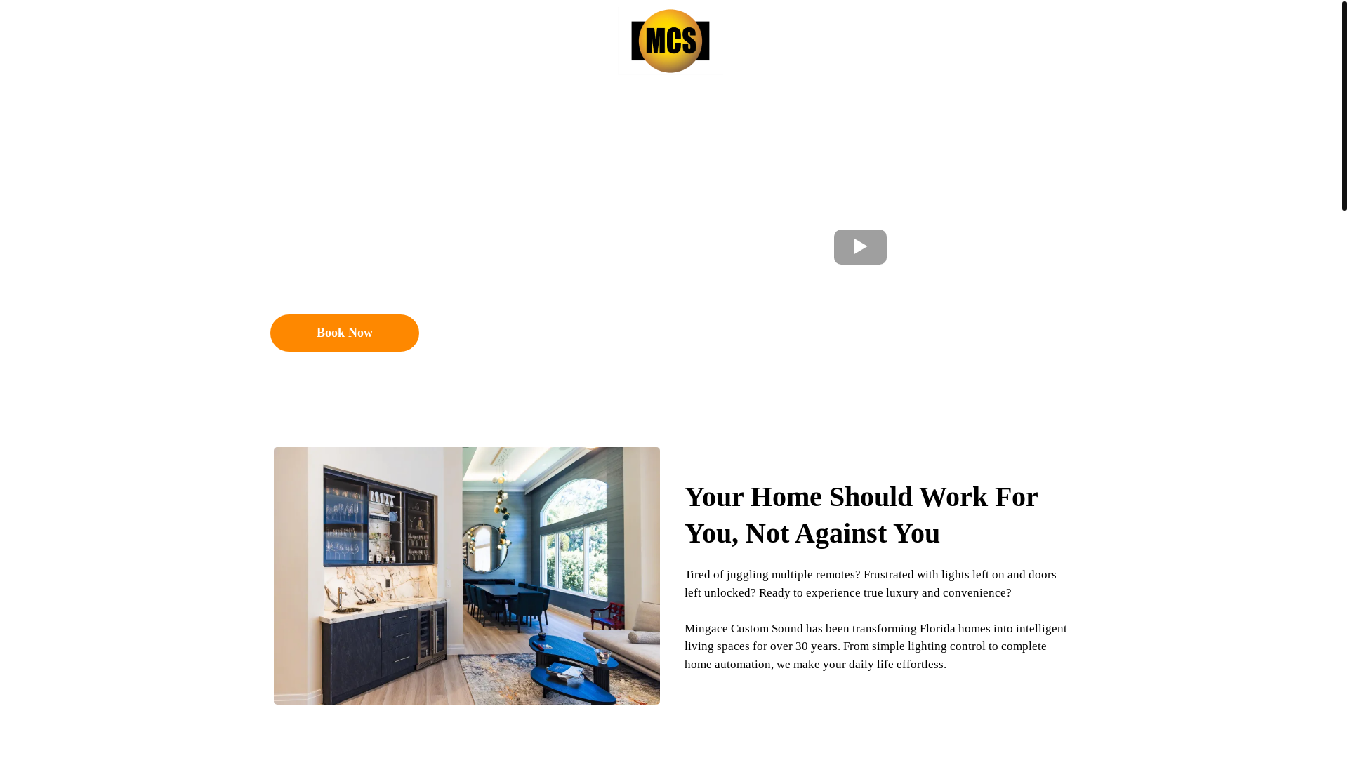 website screenshot of https://mingacesmart.com/