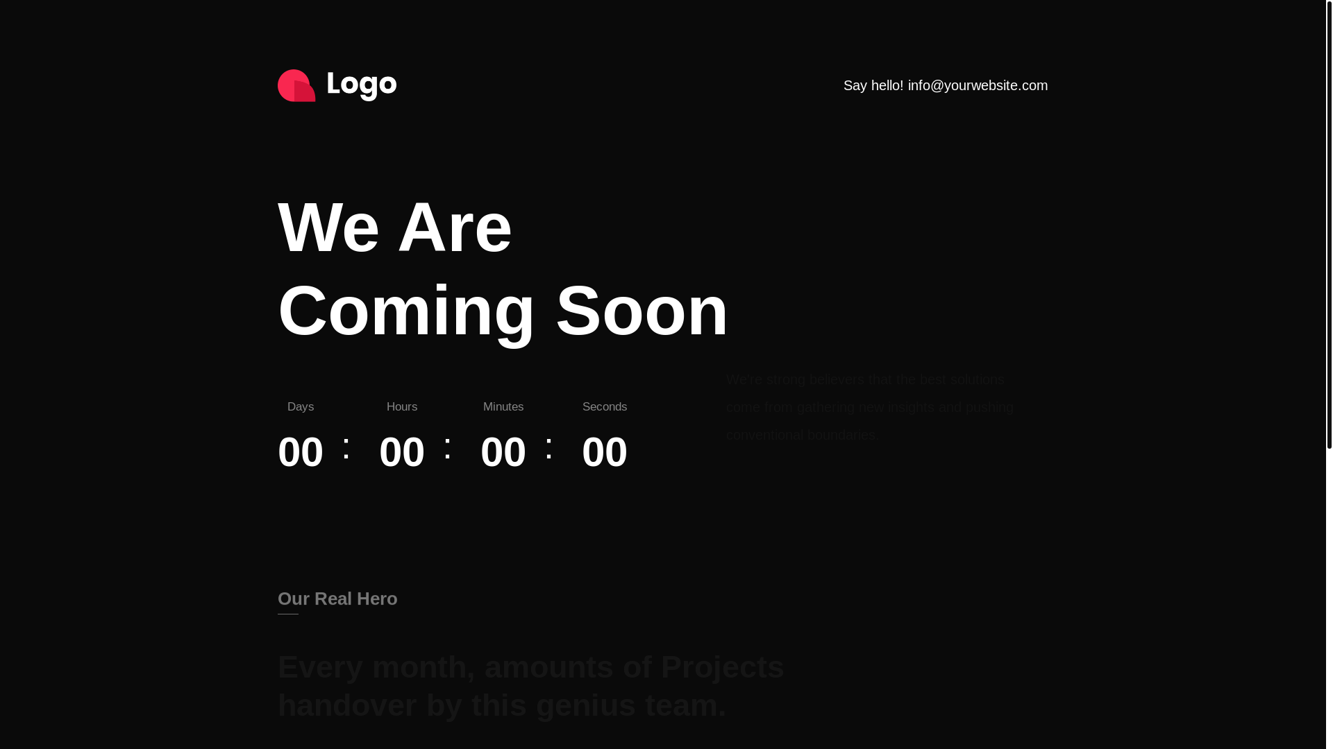 website screenshot of https://deno-landing.pages.dev/
